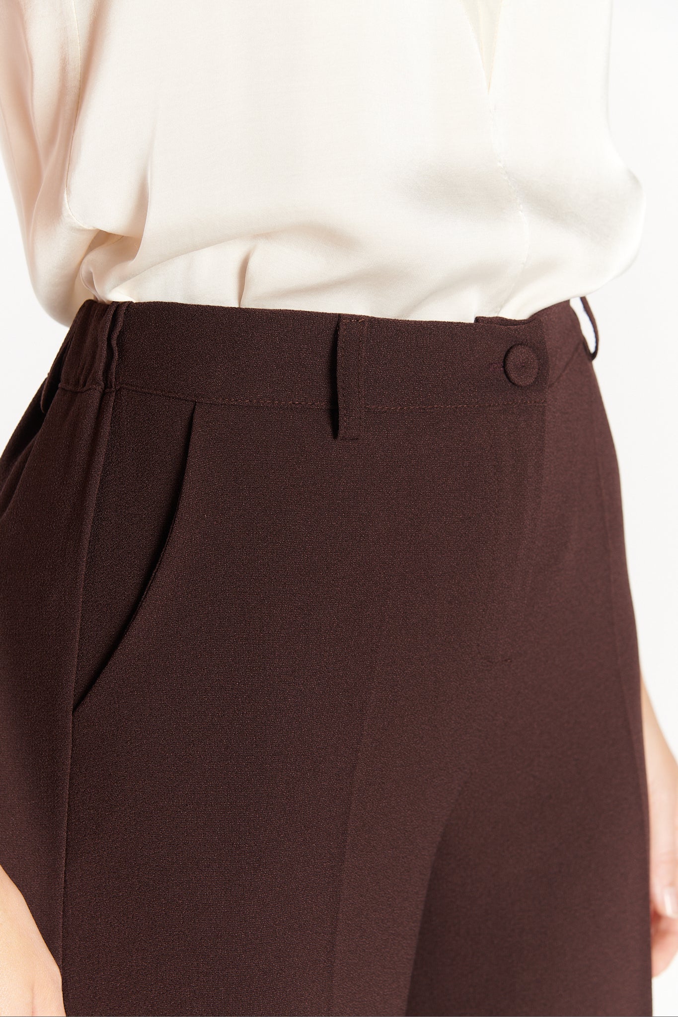 PANTALON LARGE NATHAN CHOCO