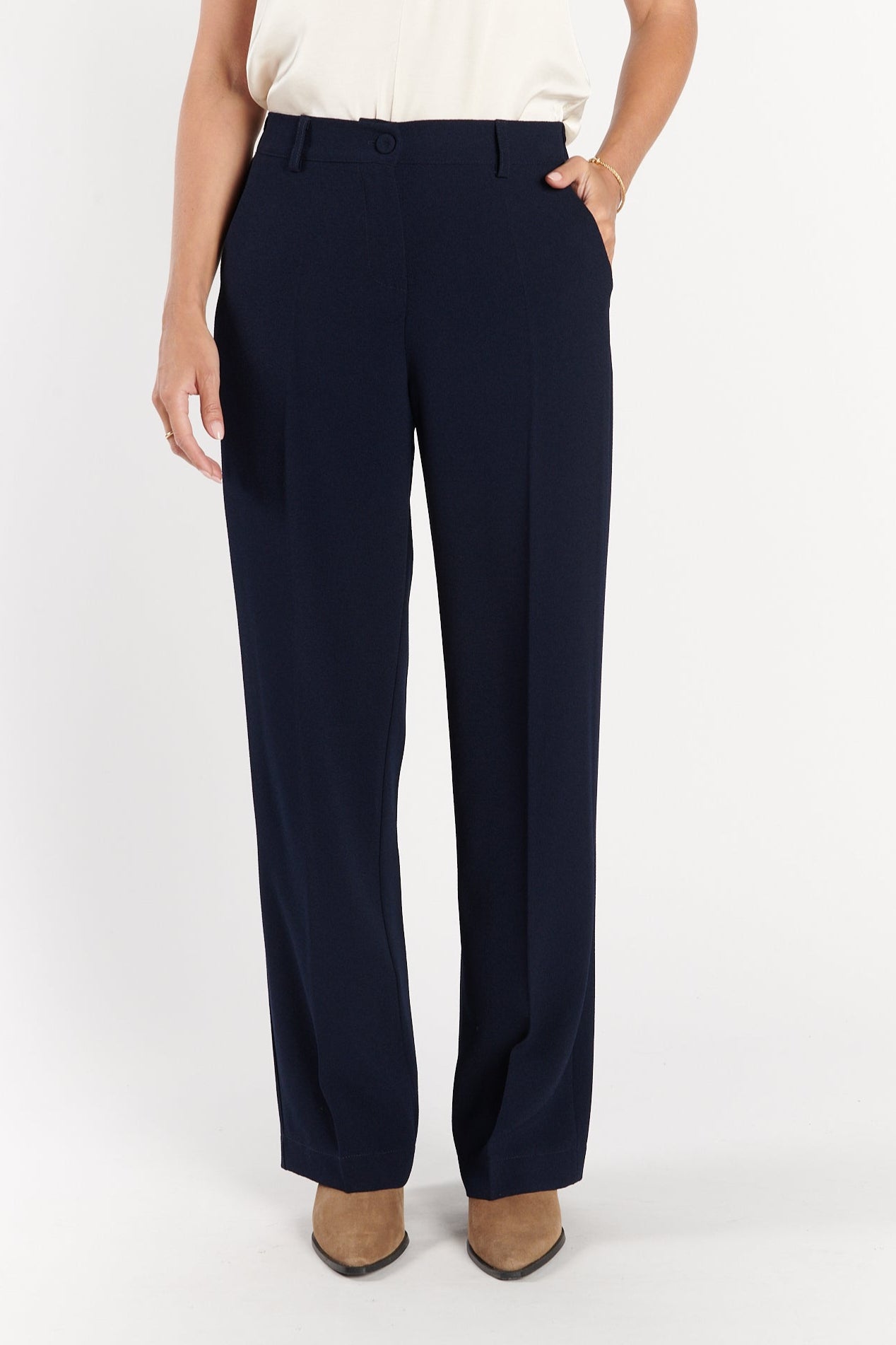 PANTALON LARGE NATHAN MARINE
