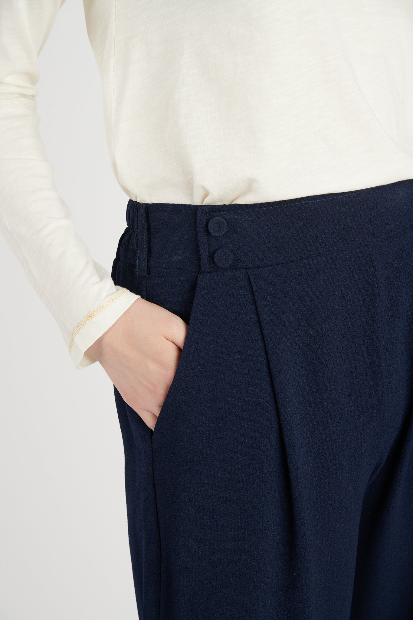 PANTALON ÉVASÉ BRICE MARINE