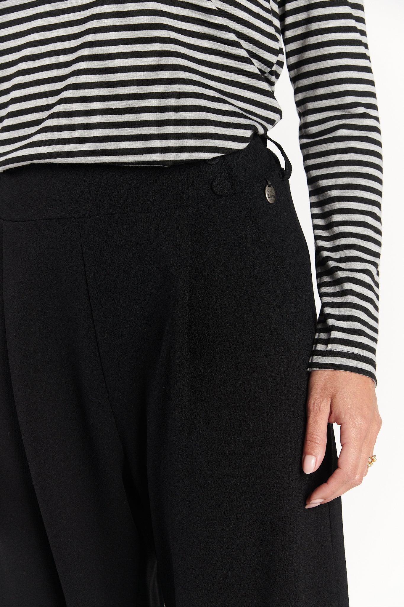 PANTALON ÉVASÉ BRICE NOIR