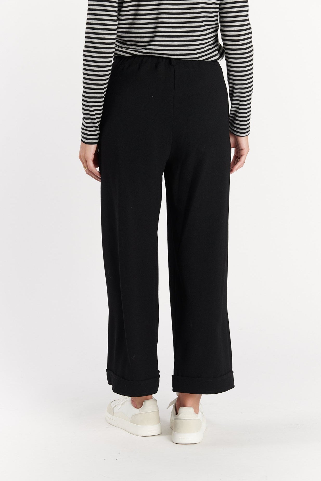 PANTALON ÉVASÉ BRICE NOIR