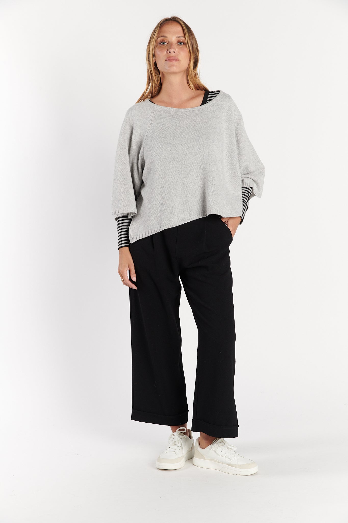 PANTALON ÉVASÉ BRICE NOIR