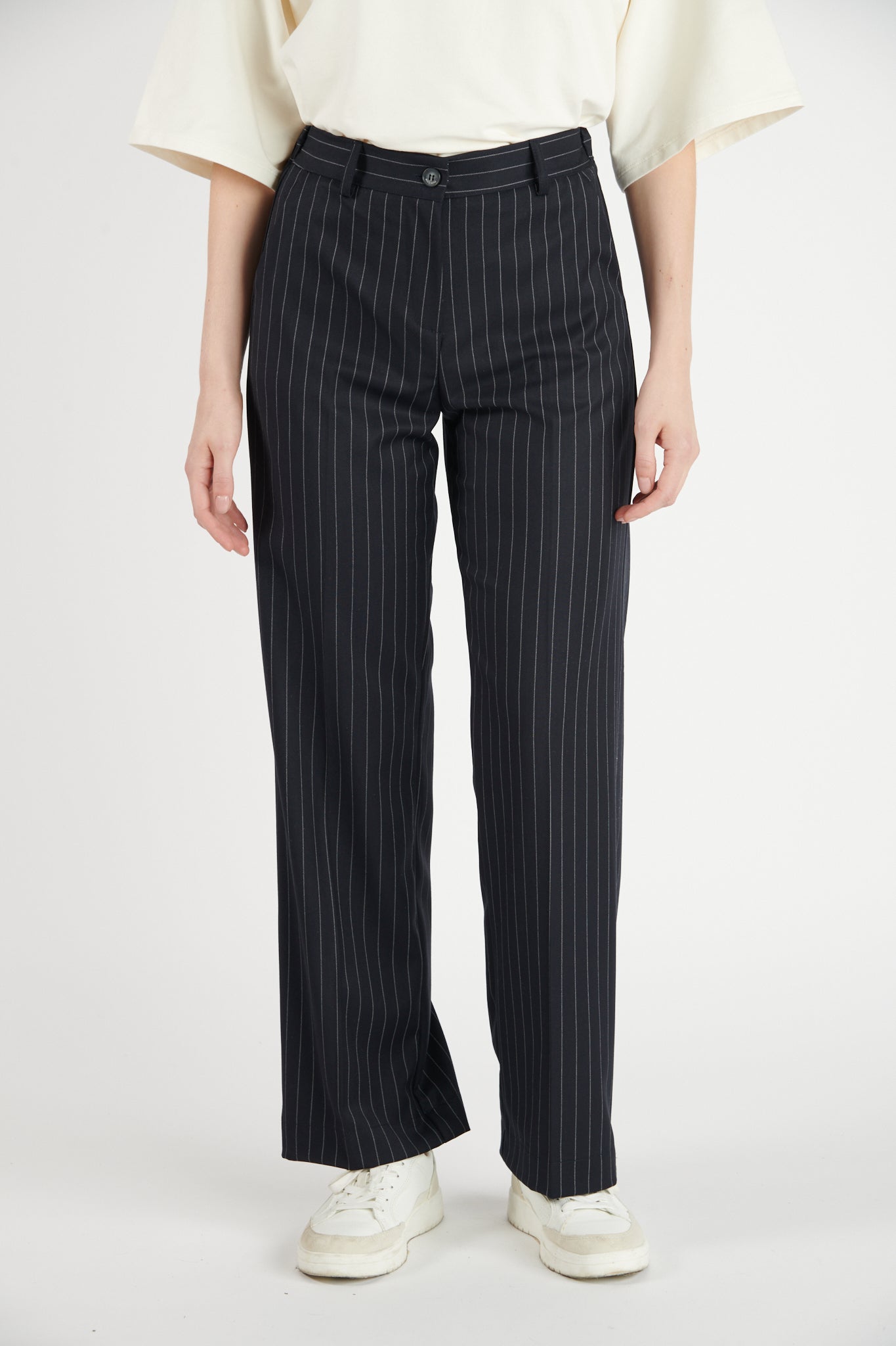 PANTALON À RAYURES DERICK MARINE
