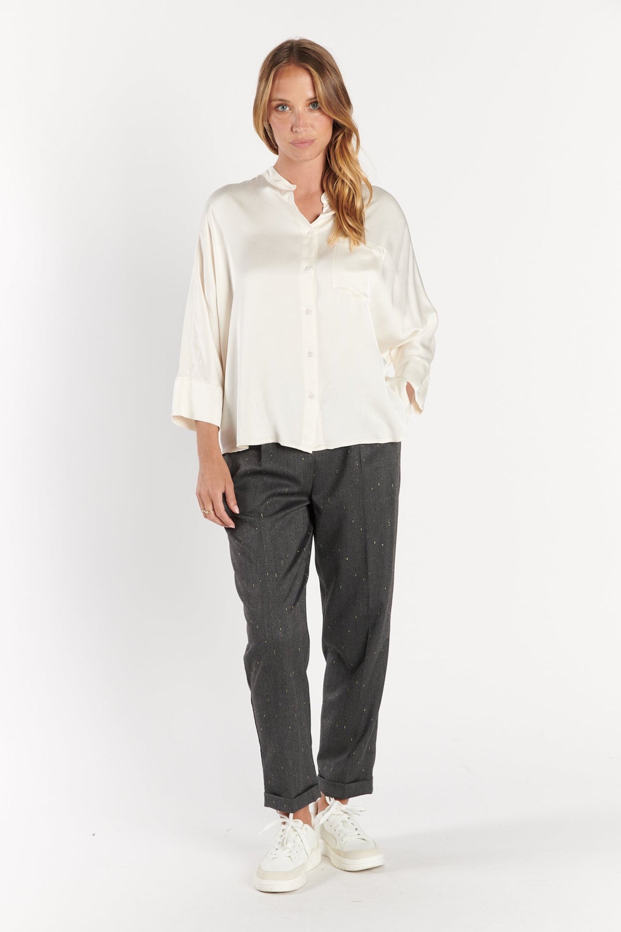 CHEMISE OVERSIZE BECCA NATUREL
