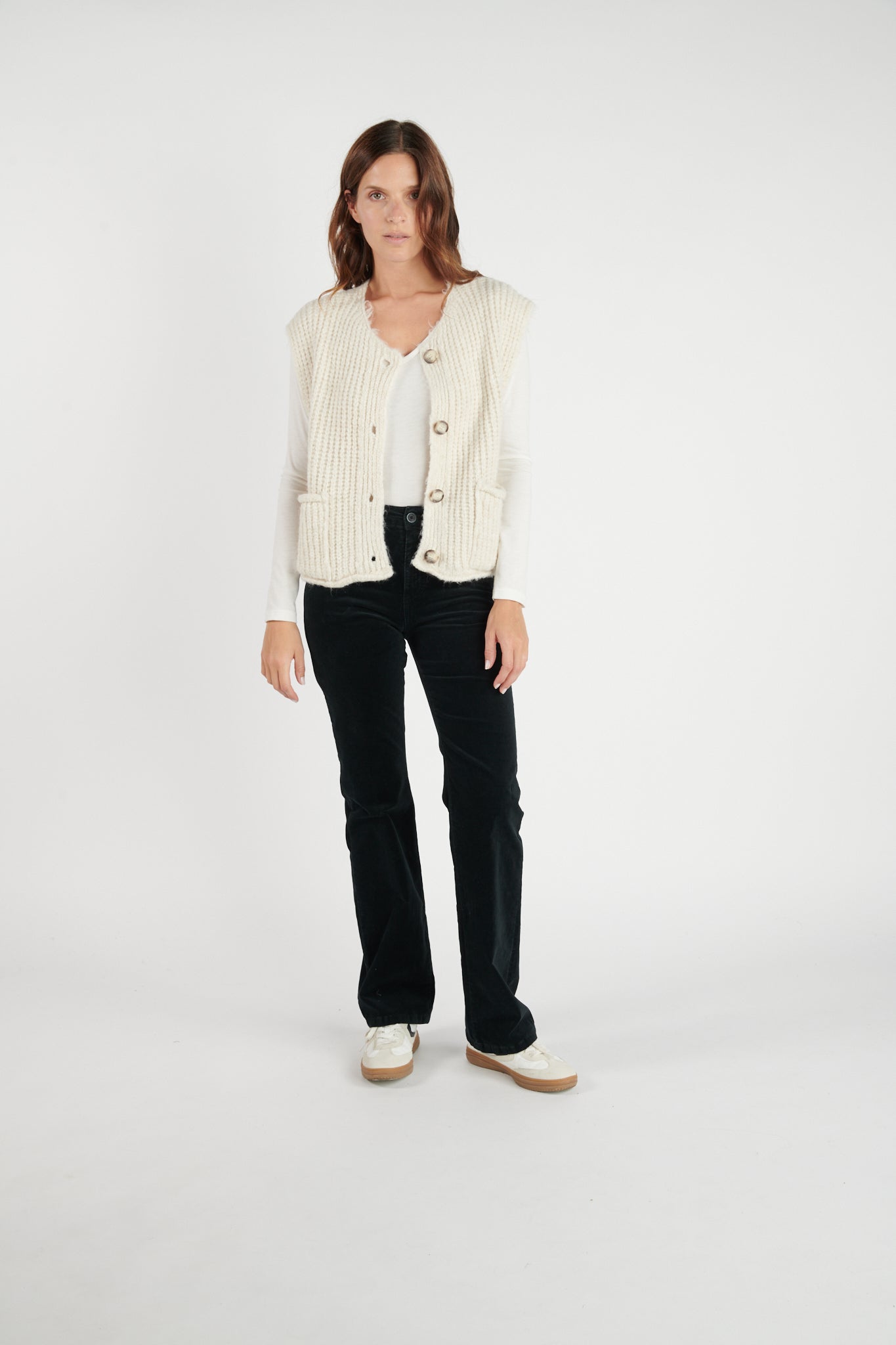 GILET SANS MANCHES DARIAN NATUREL