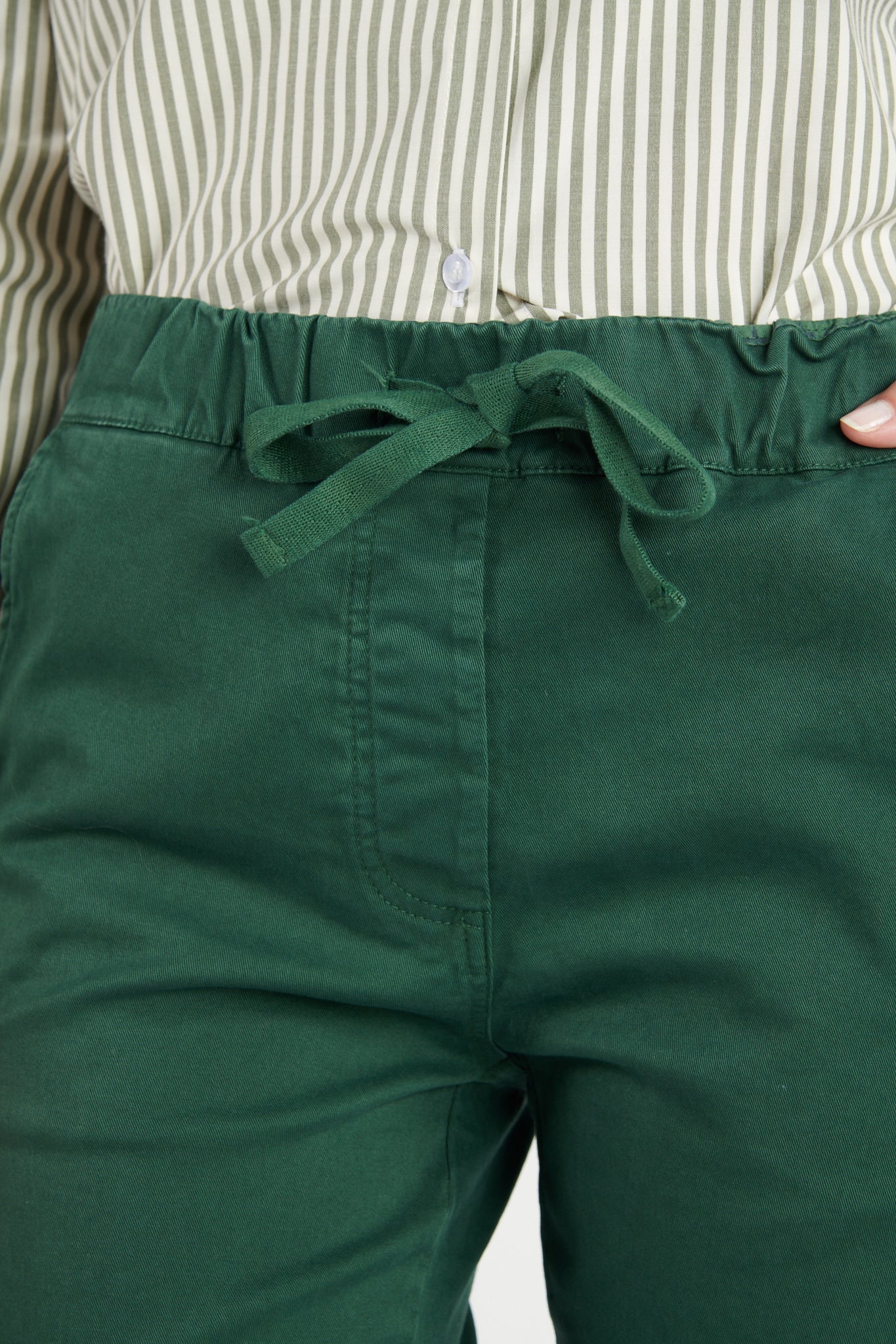 CHINO JOGGING VINCENT VERT PIN
