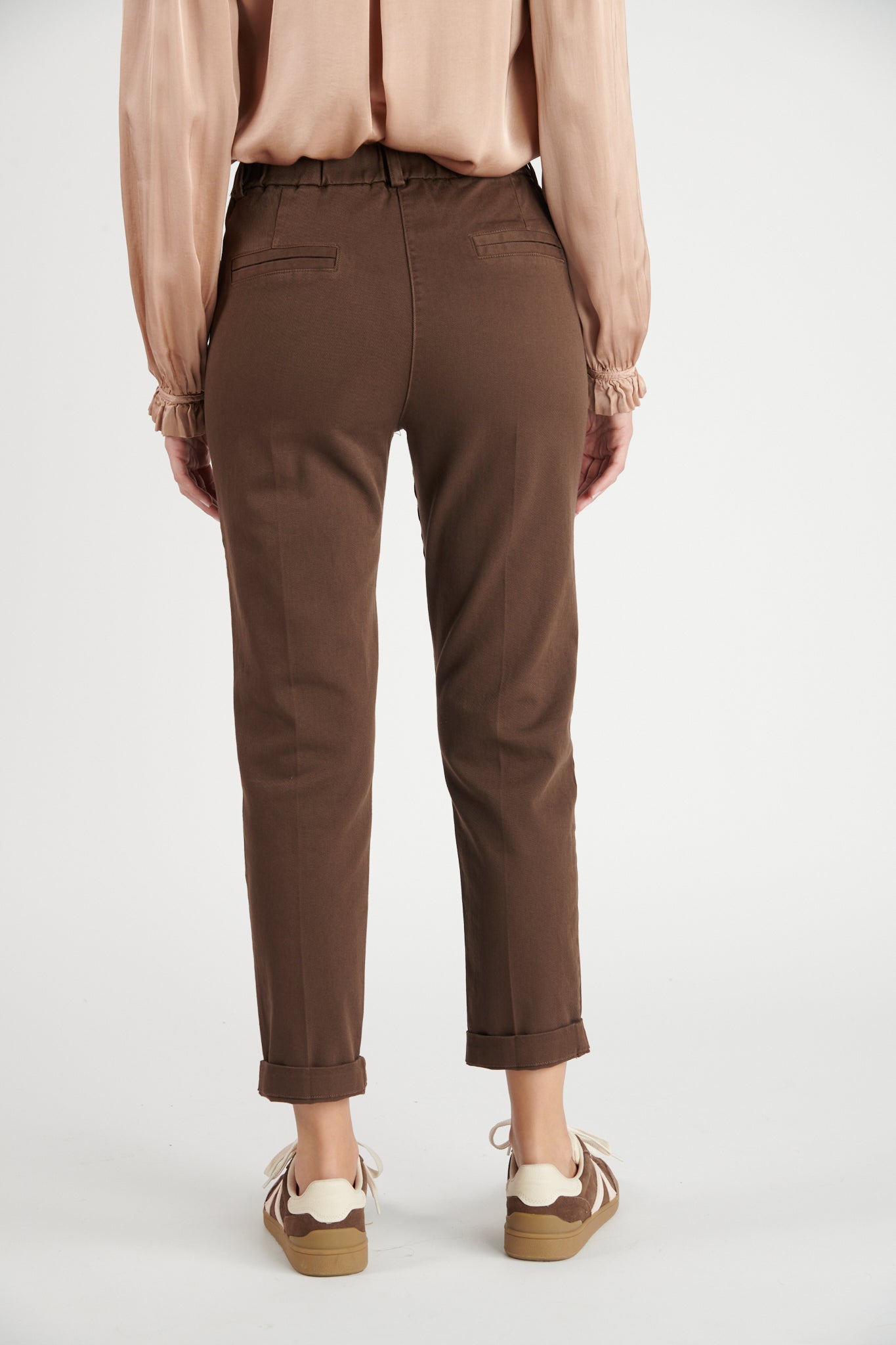 CHINO 7/8ÈME CLINT EXPRESSO