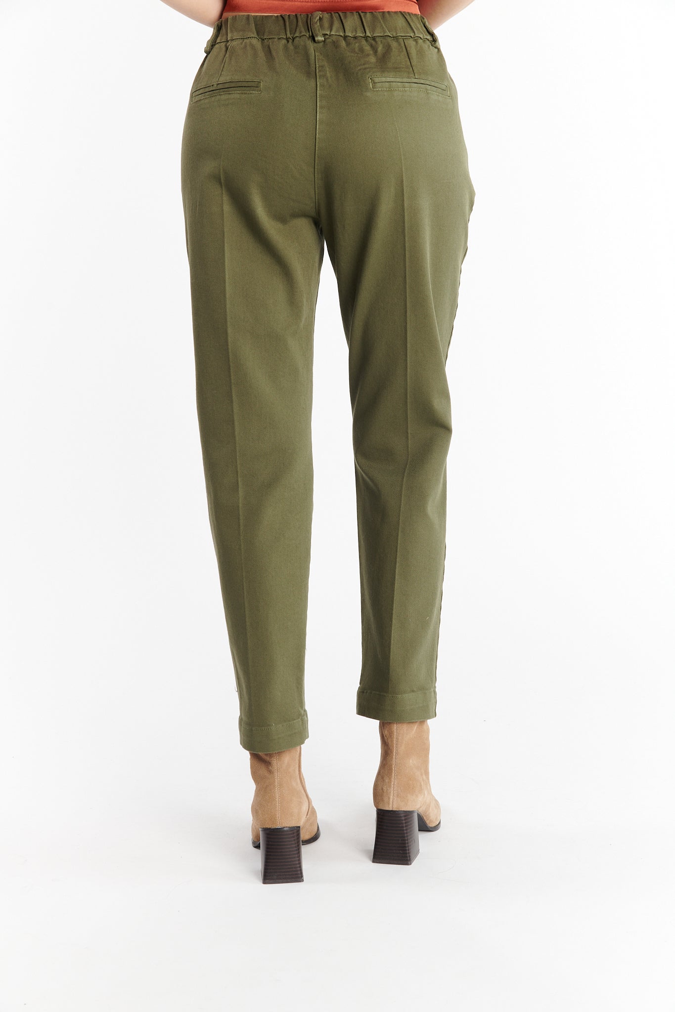 CHINO 7/8ÈME CLINT KAKI