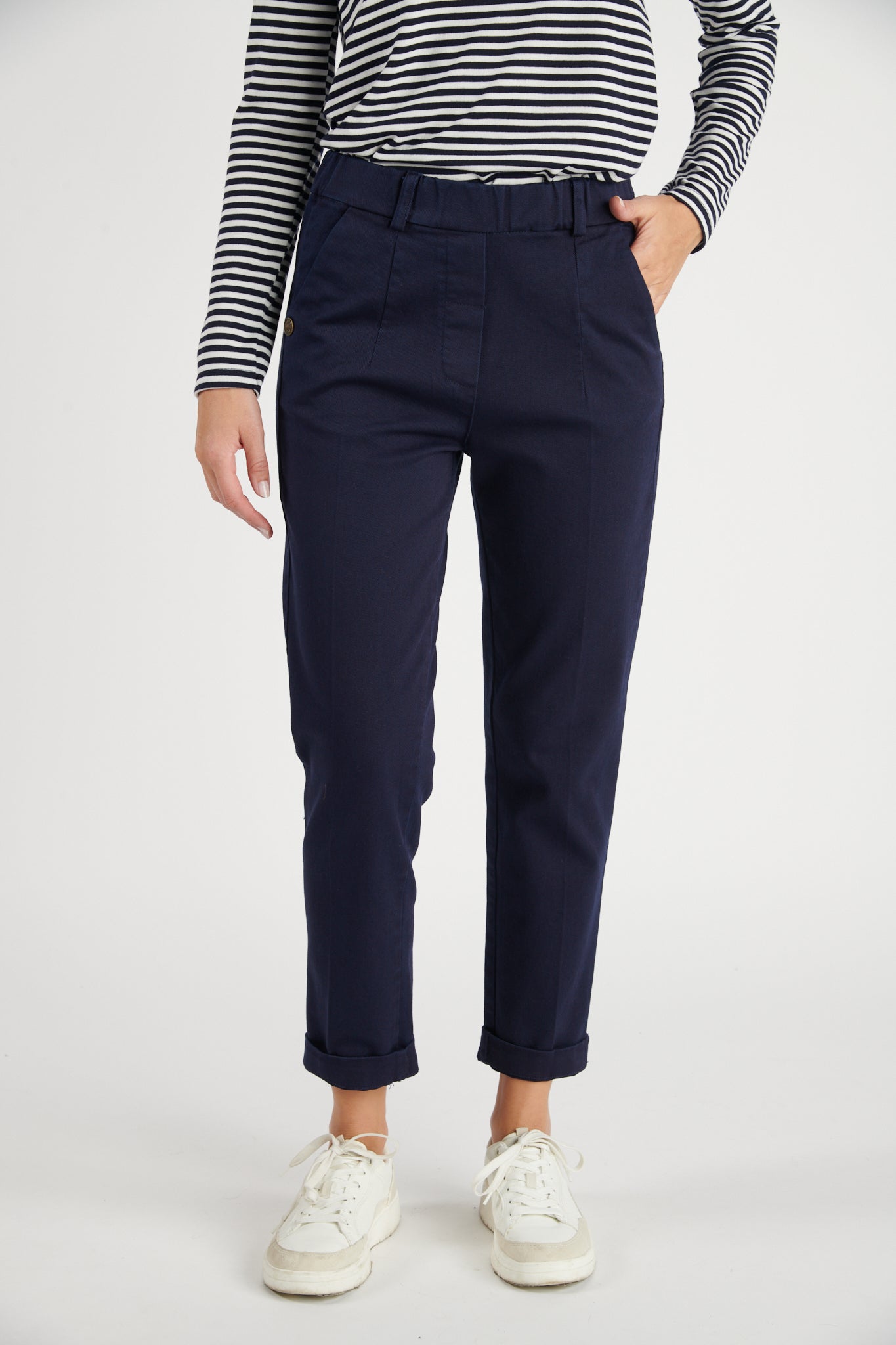 CHINO 7/8ÈME CLINT MARINE