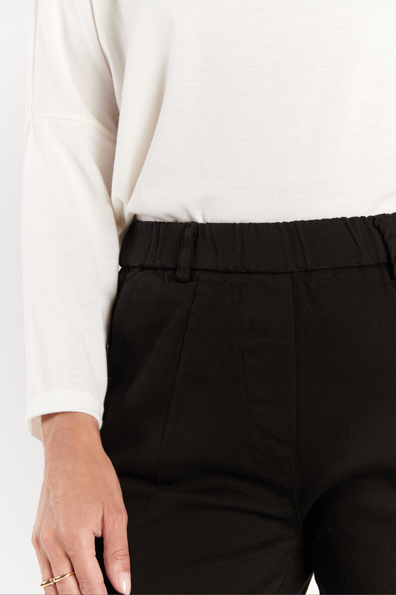 CHINO 7/8ÈME CLINT NOIR
