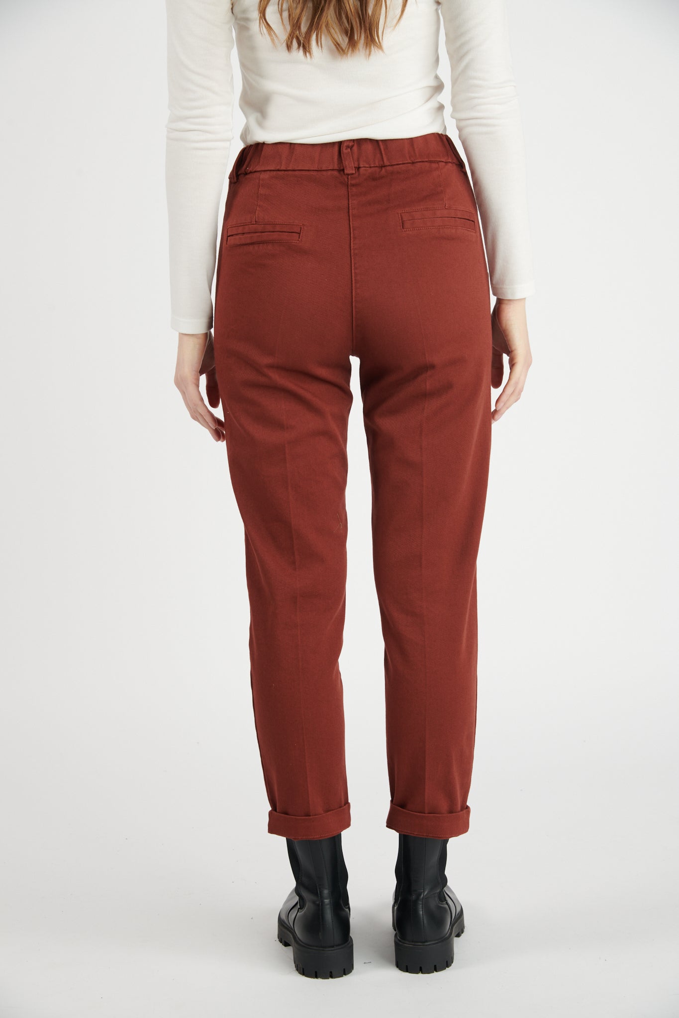 CHINO 7/8ÈME CLINT PAPRIKA
