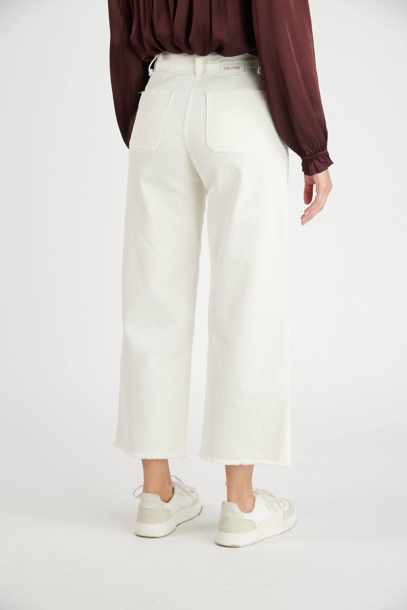 PANTALON ÉVASÉ 7/8 DILAN NATUREL