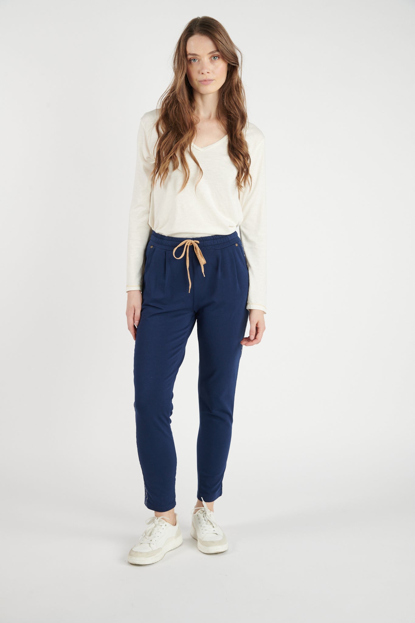 JOGGING DÉTAIL LUREX ALFRED MARINE