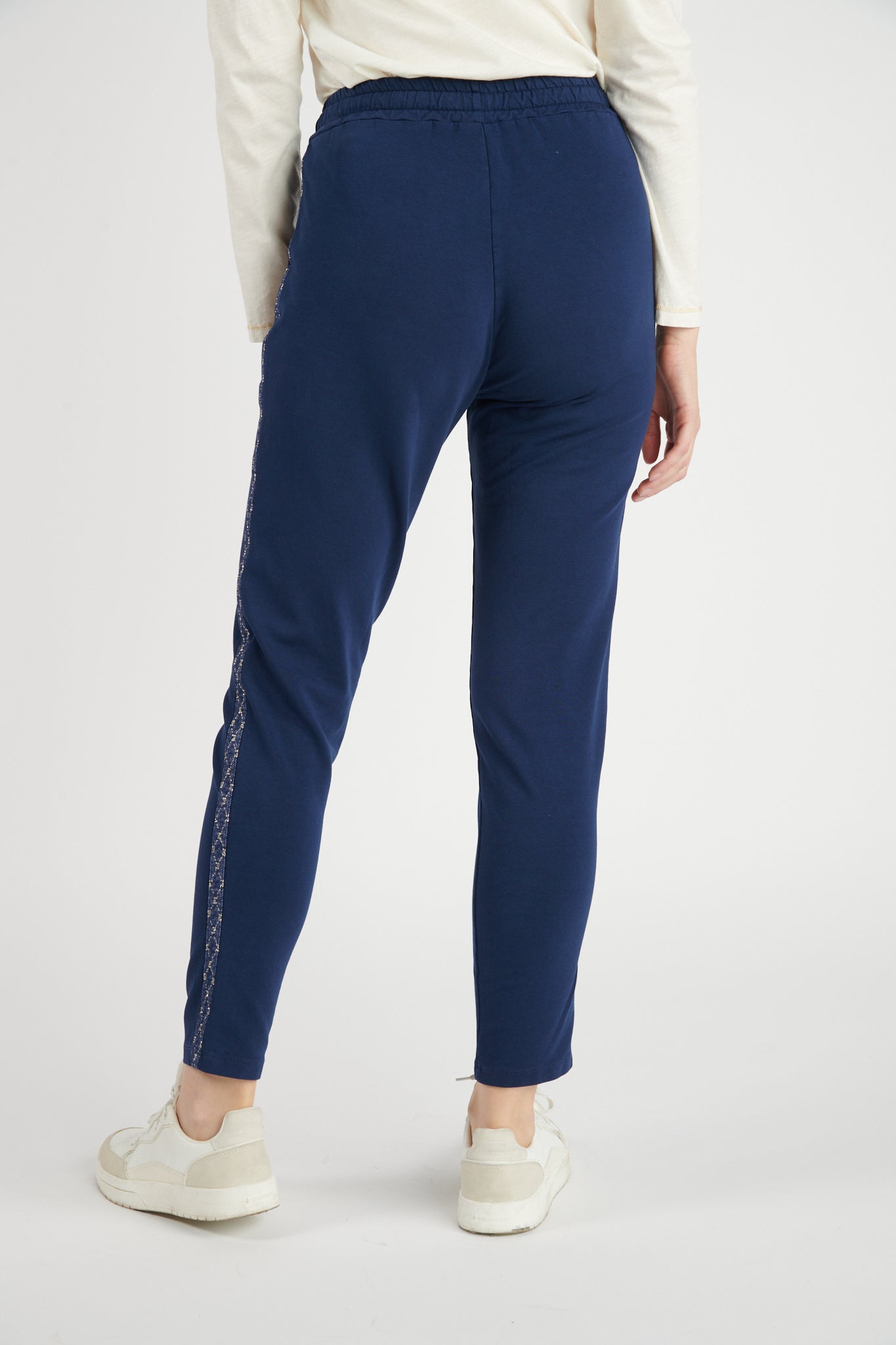 JOGGING DÉTAIL LUREX ALFRED MARINE