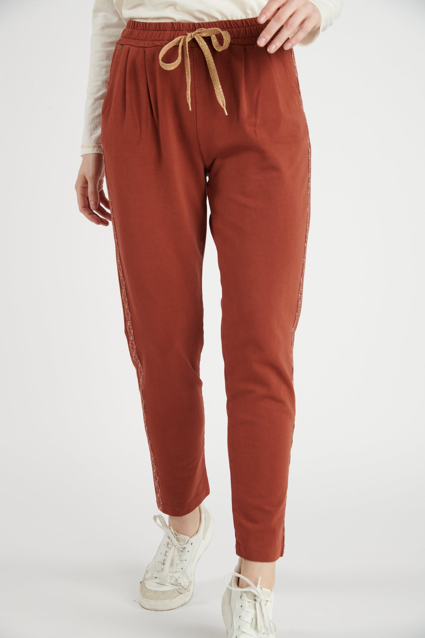 JOGGING DÉTAIL LUREX ALFRED PAPRIKA