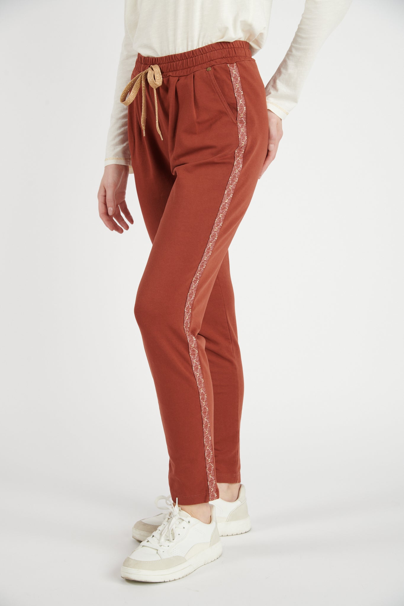 JOGGING DÉTAIL LUREX ALFRED PAPRIKA