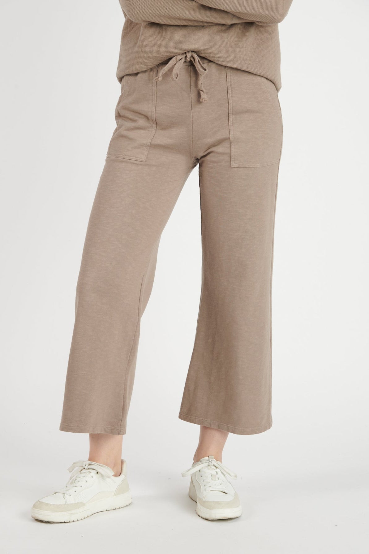 JOGGING BAPTISTE COTON ORGANIQUE TAUPE