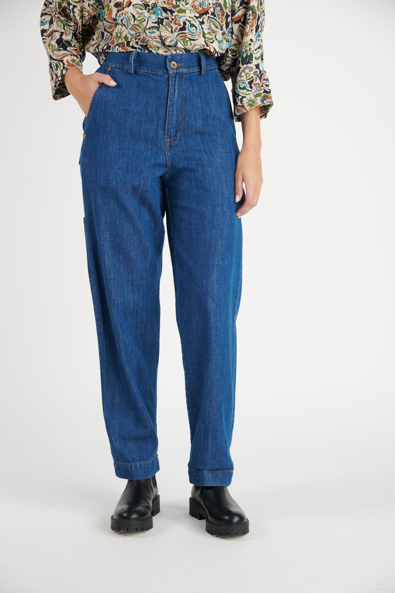 JEAN CHARPENTIER BLEU FONCÉ DERAN