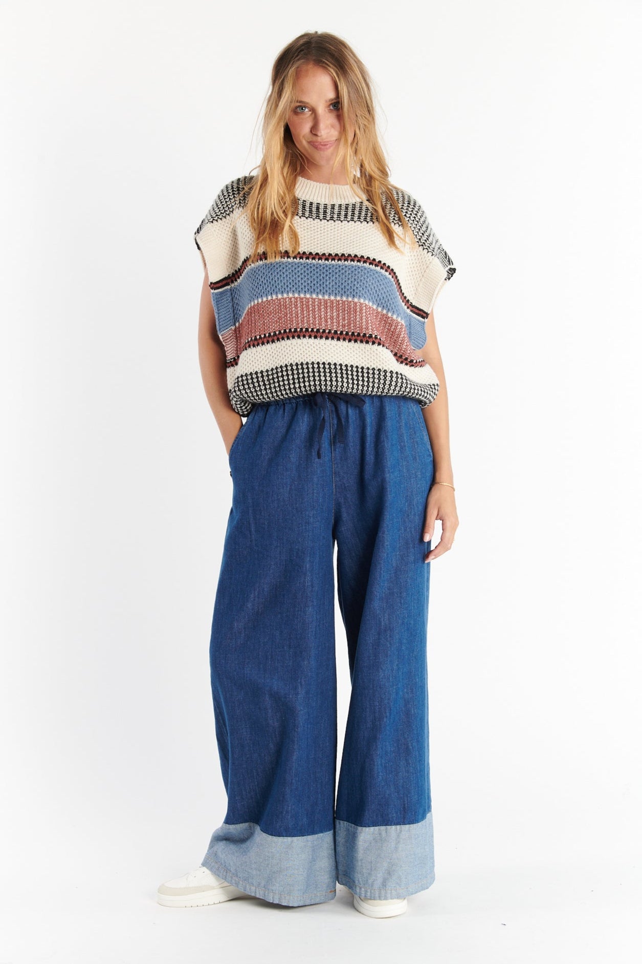 JEAN AMPLE DAZ BLEU