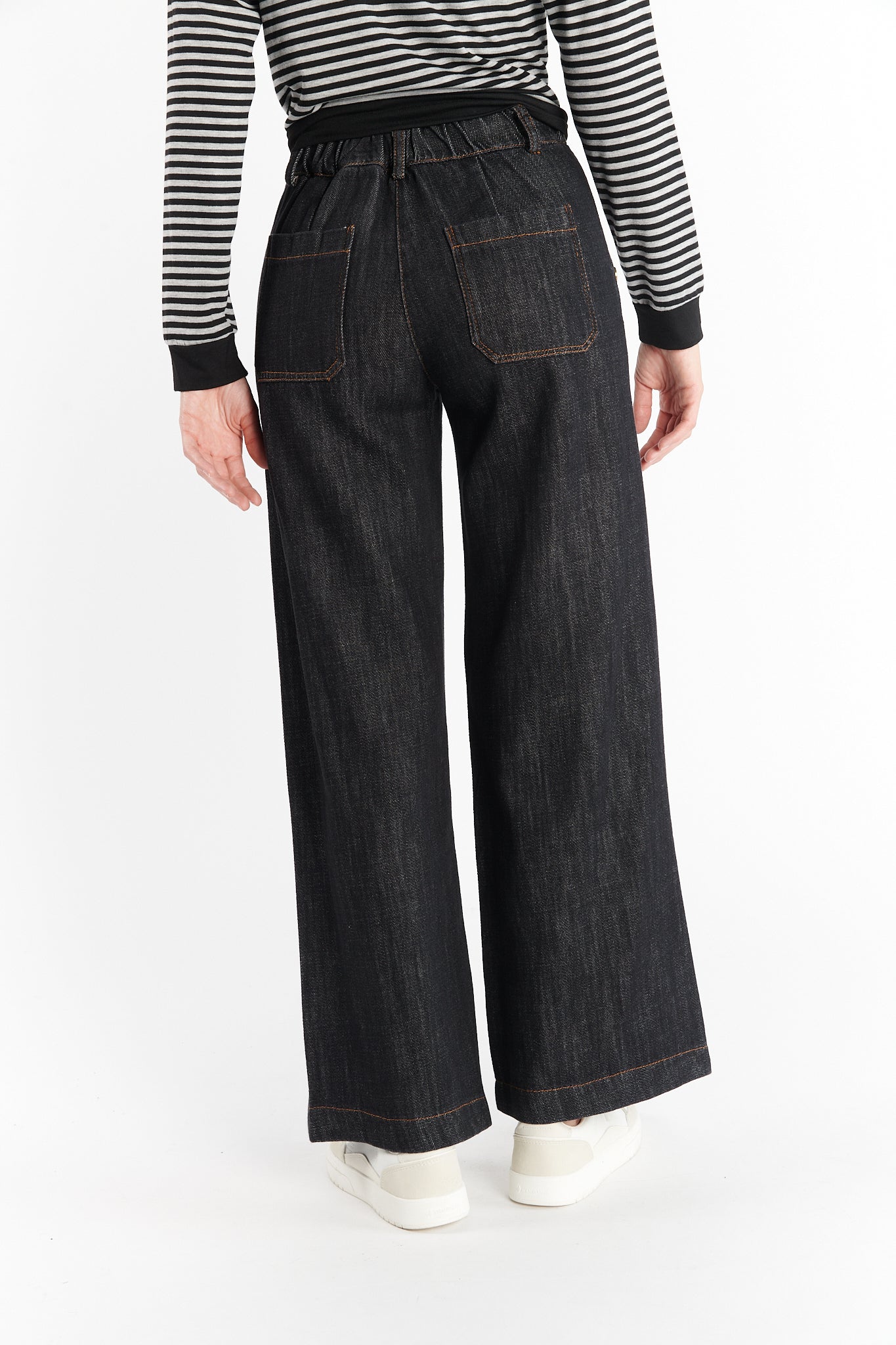 JEAN LARGE CORIN NOIR