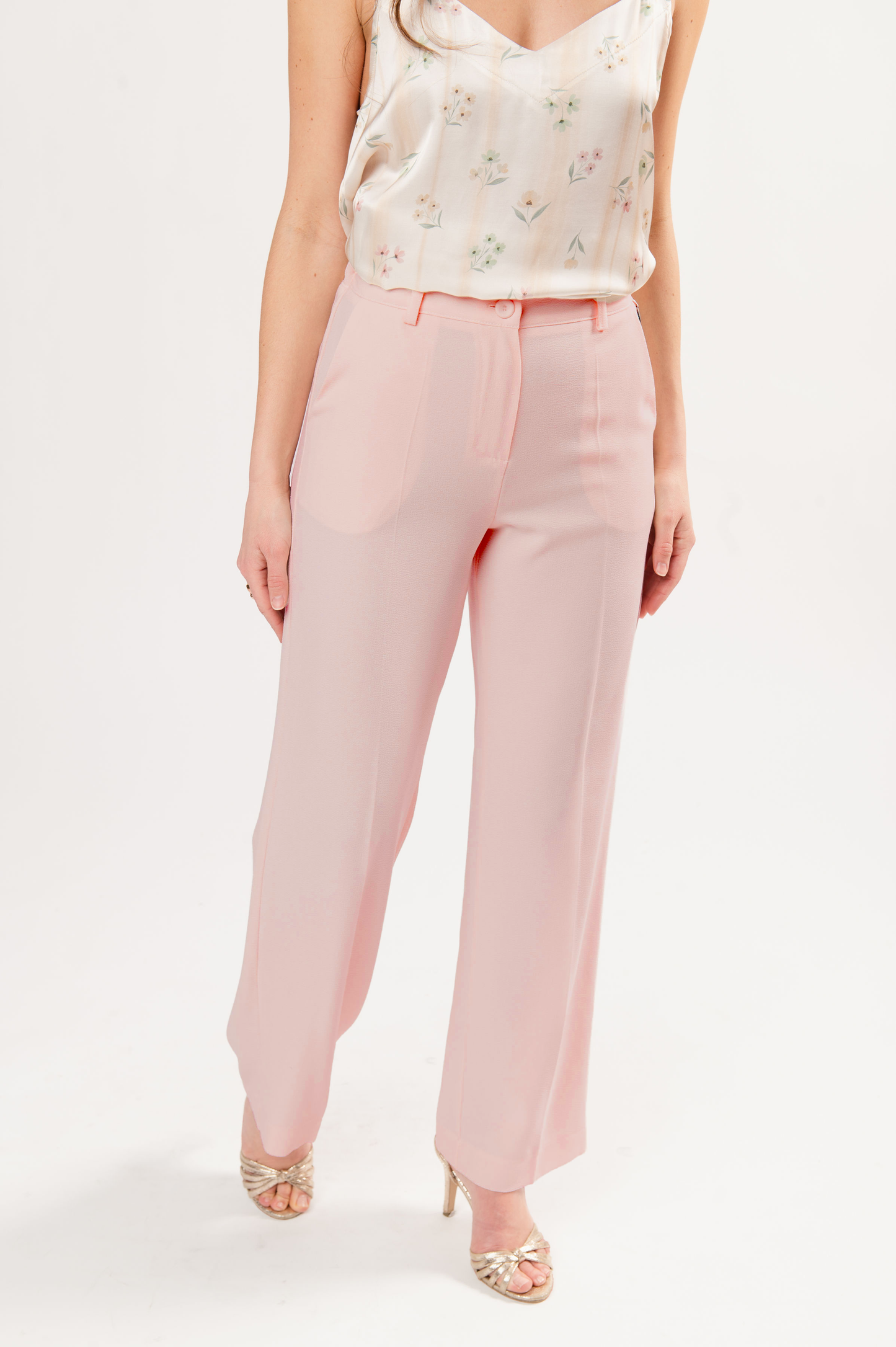 PANTALON LONG EUGÈNE ROSE