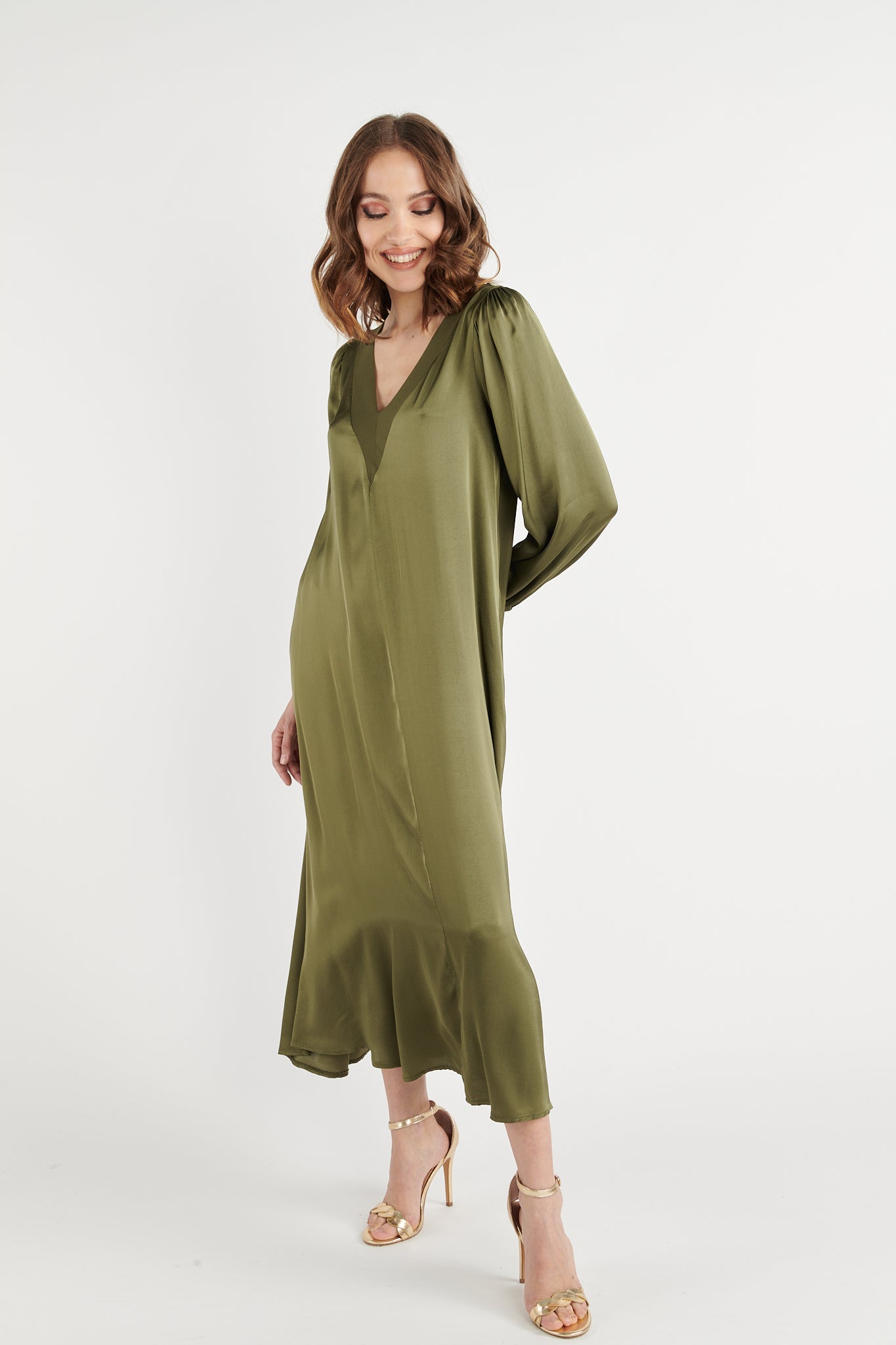 ROBE LONGUE BRUNY KAKI