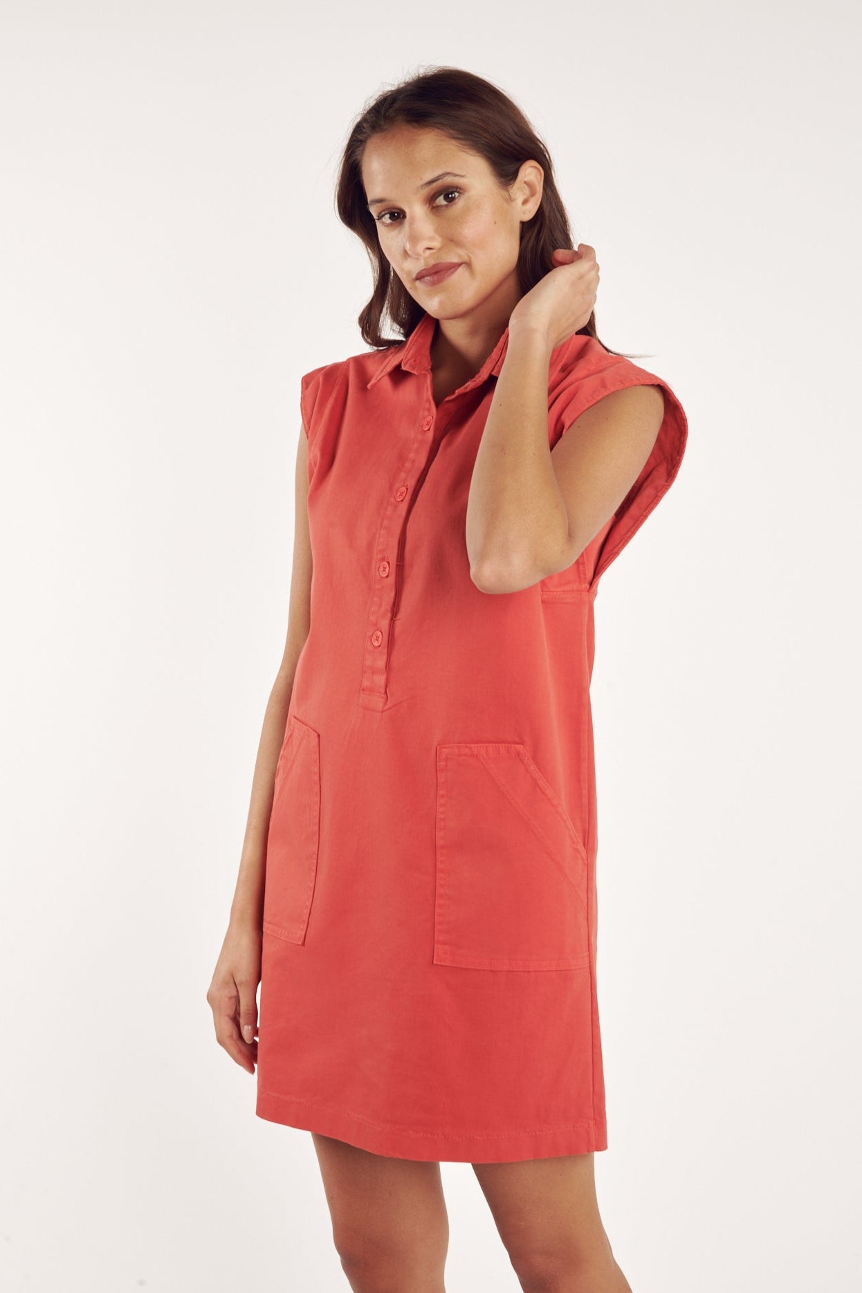 ROBE COURTE CHARLIE CORAIL