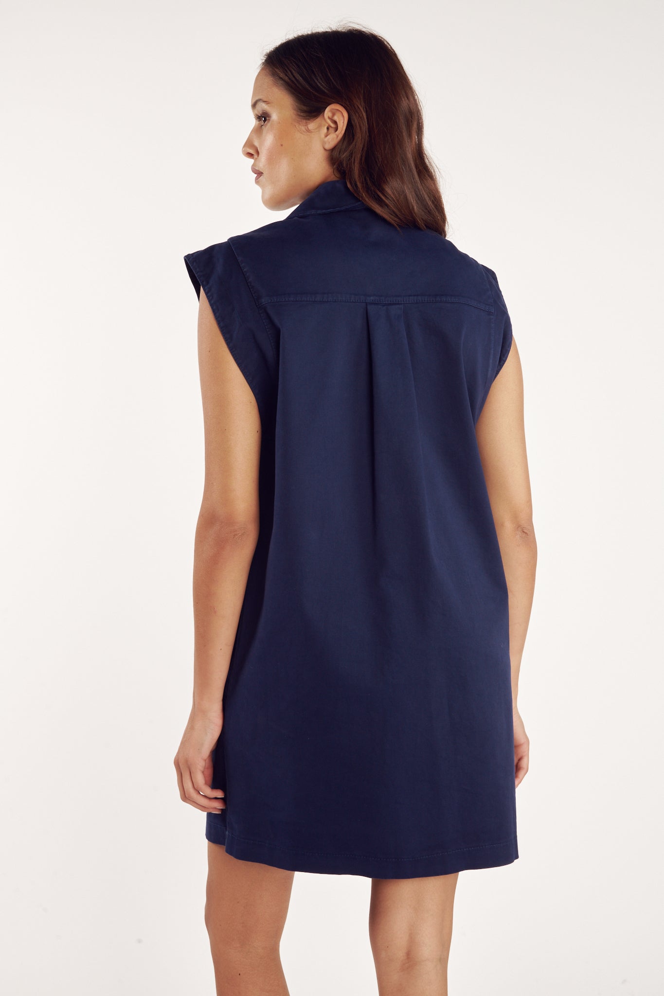 CHARLIE NAVY SHORT DRESS
