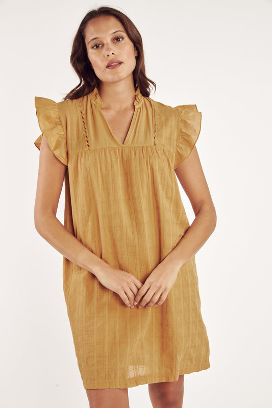 ROBE VOILE TEXTURÉ CATHY MIEL