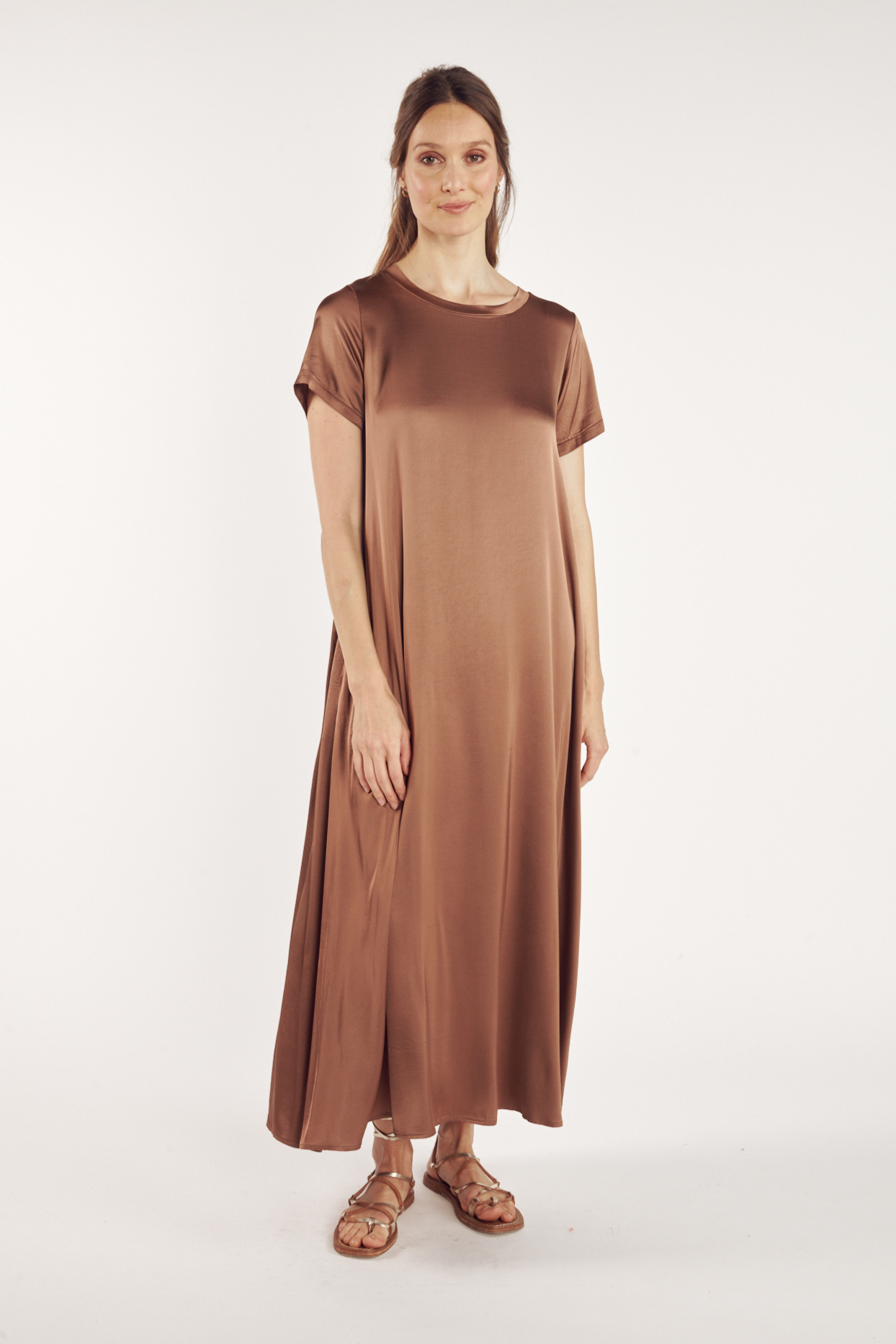 ROBE LONGUE CAREY CAPPUCCINO