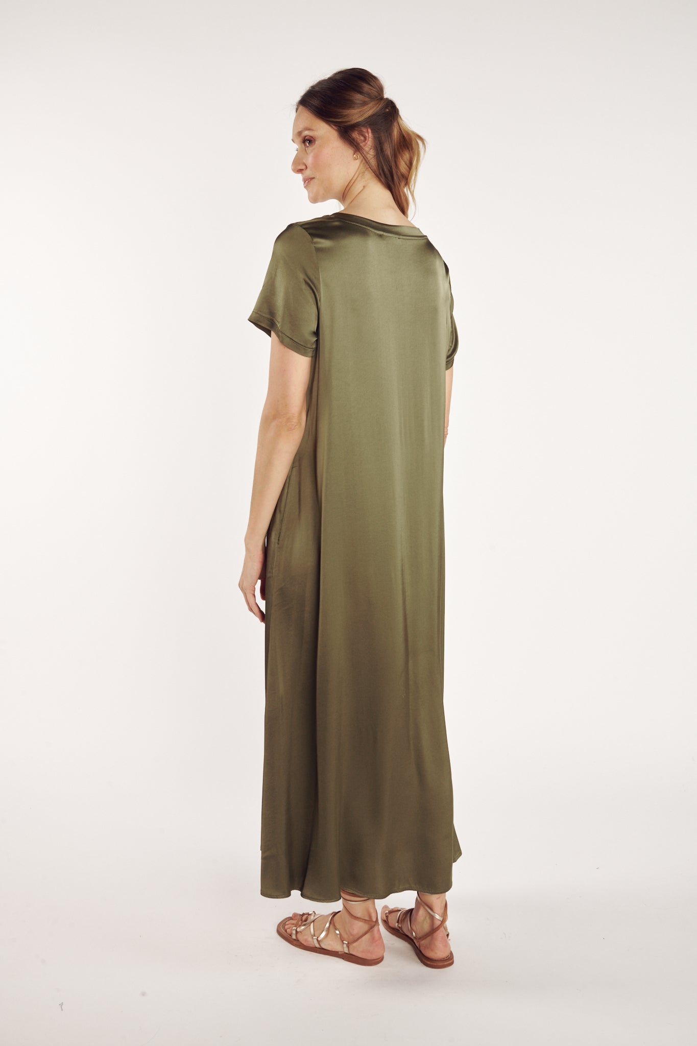 ROBE LONGUE CAREY KAKI