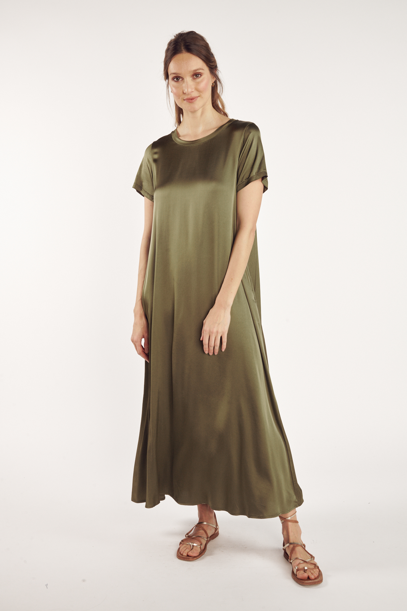 ROBE LONGUE CAREY KAKI
