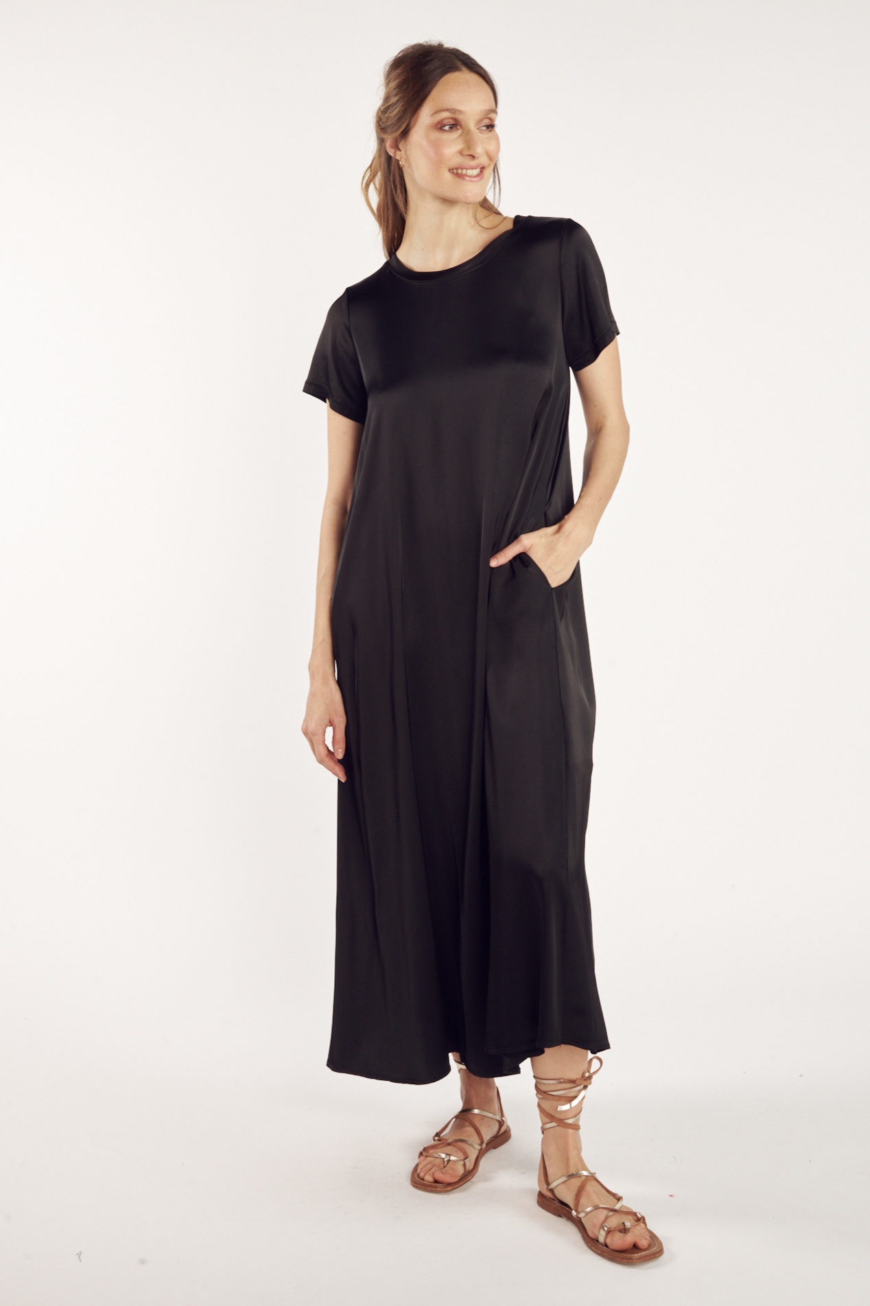 ROBE LONGUE CAREY NOIRE