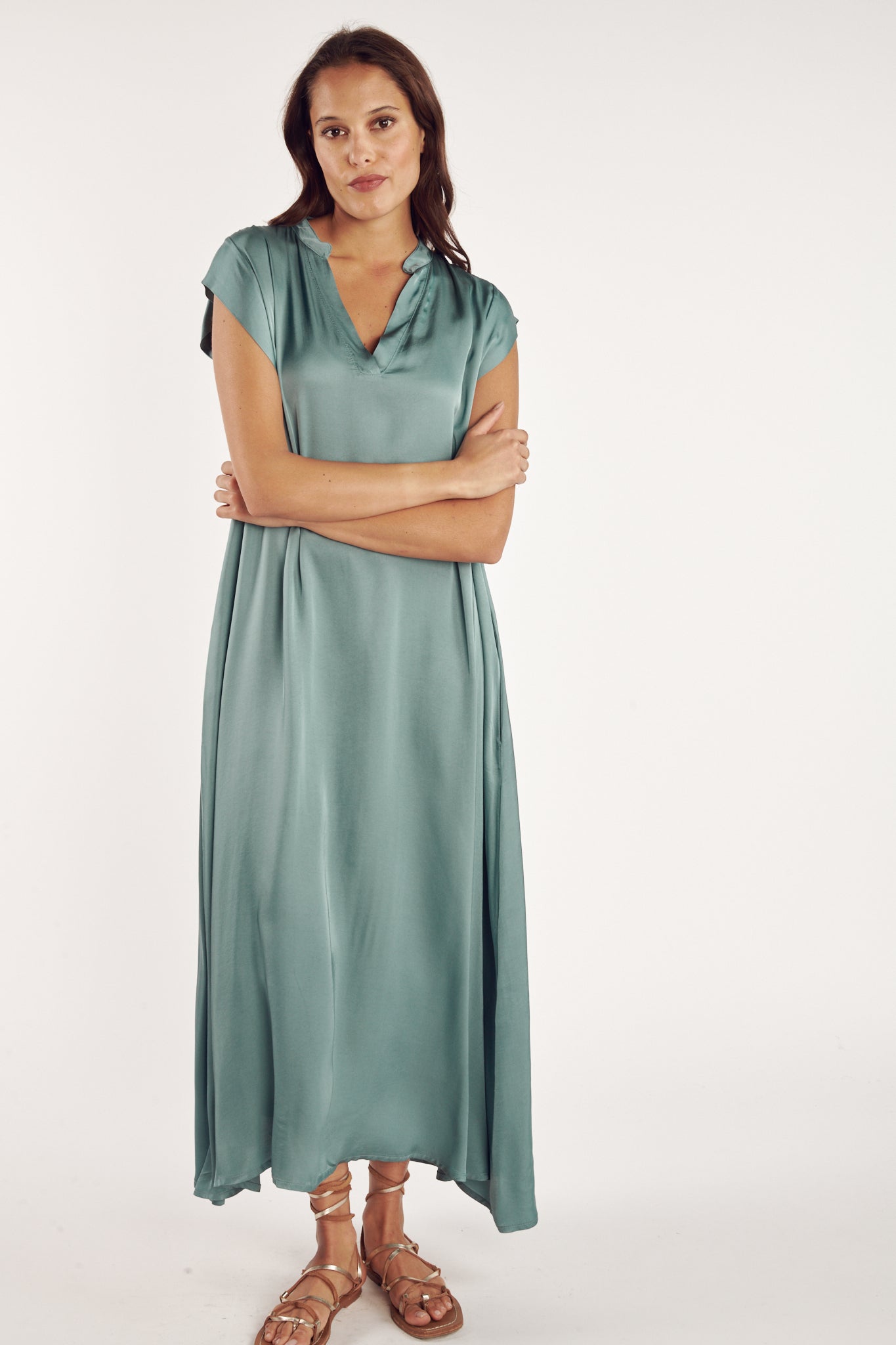 ROBE LONGUE ARLÈNE LAGON