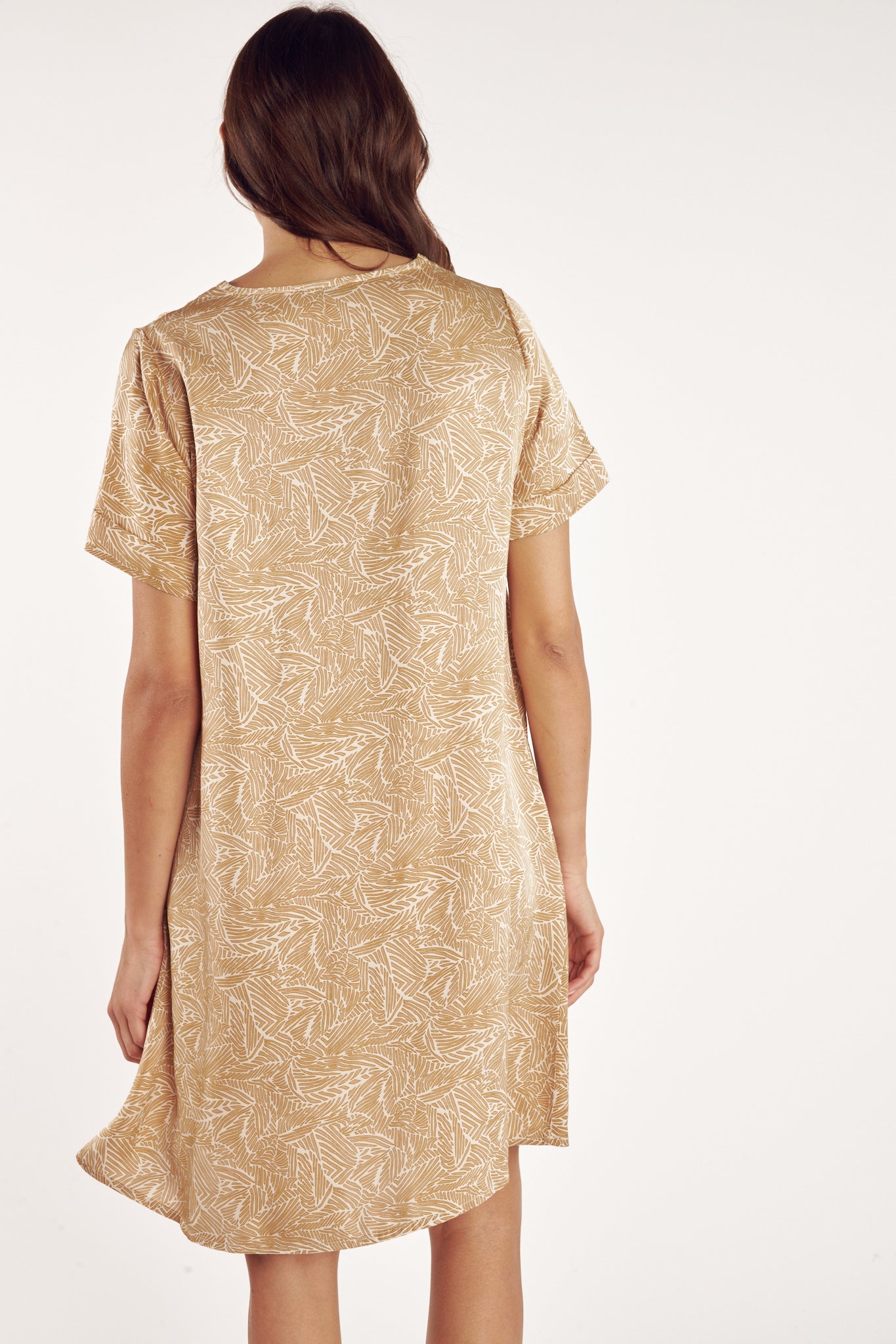 ROBE CAROLA IMPRIMÉ ATENA MIEL
