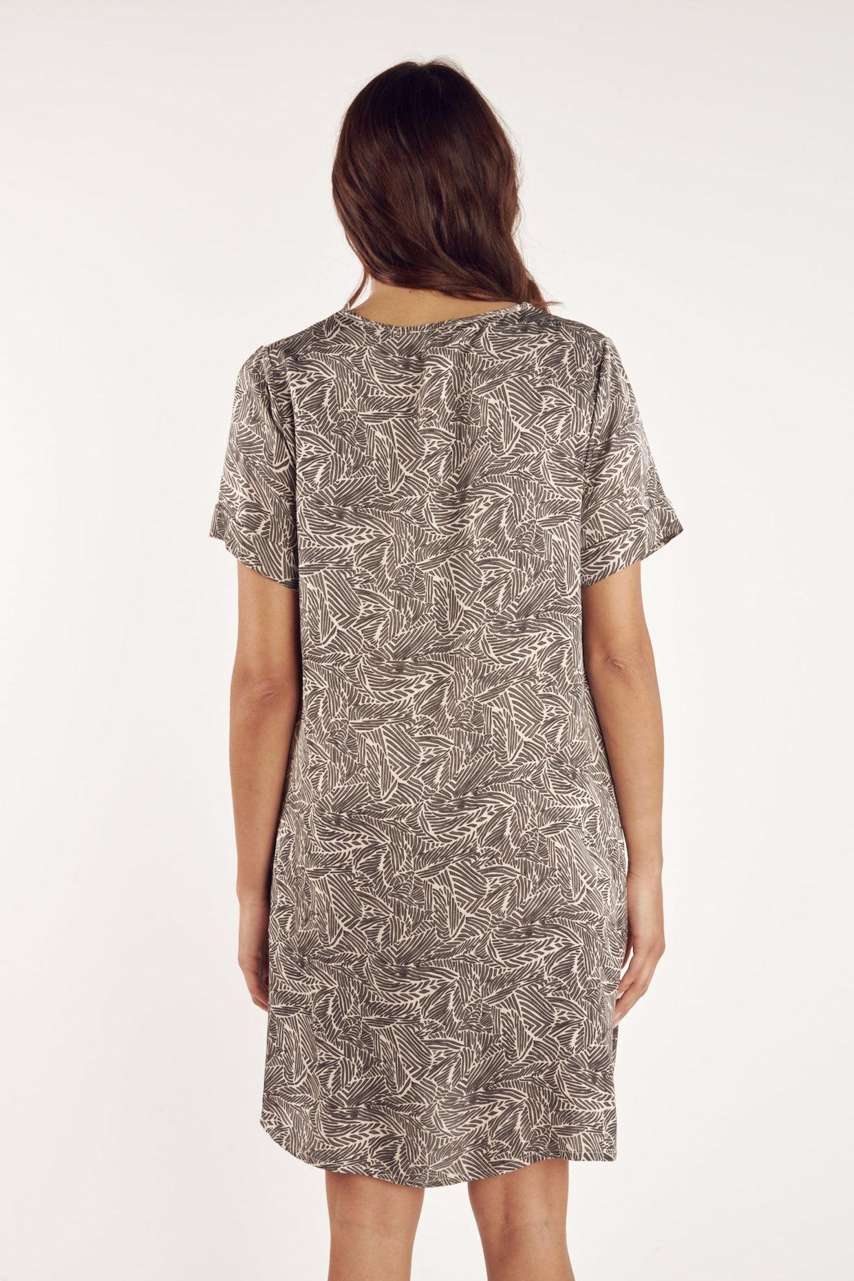 CAROLA DRESS ATENA BLACK PRINT