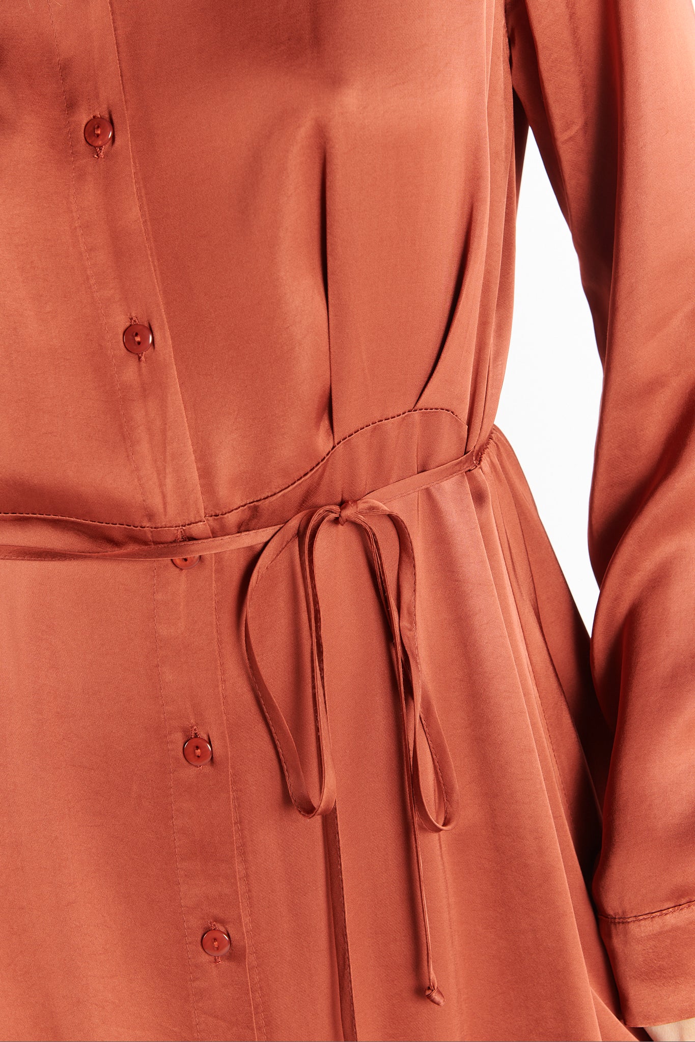 ROBE CHEMISE DÉSIA SAFRAN