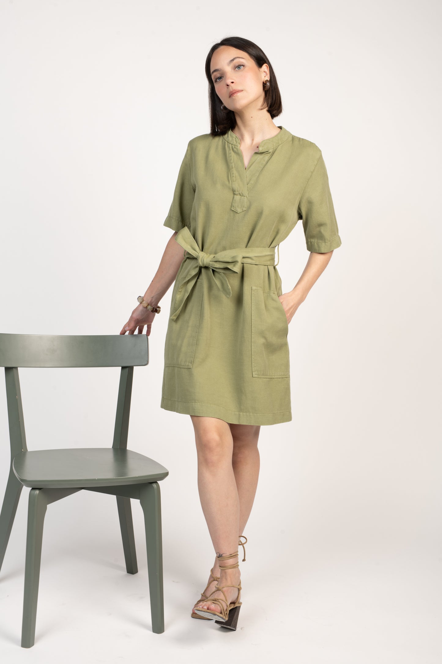 ROBE ELLEN VERT