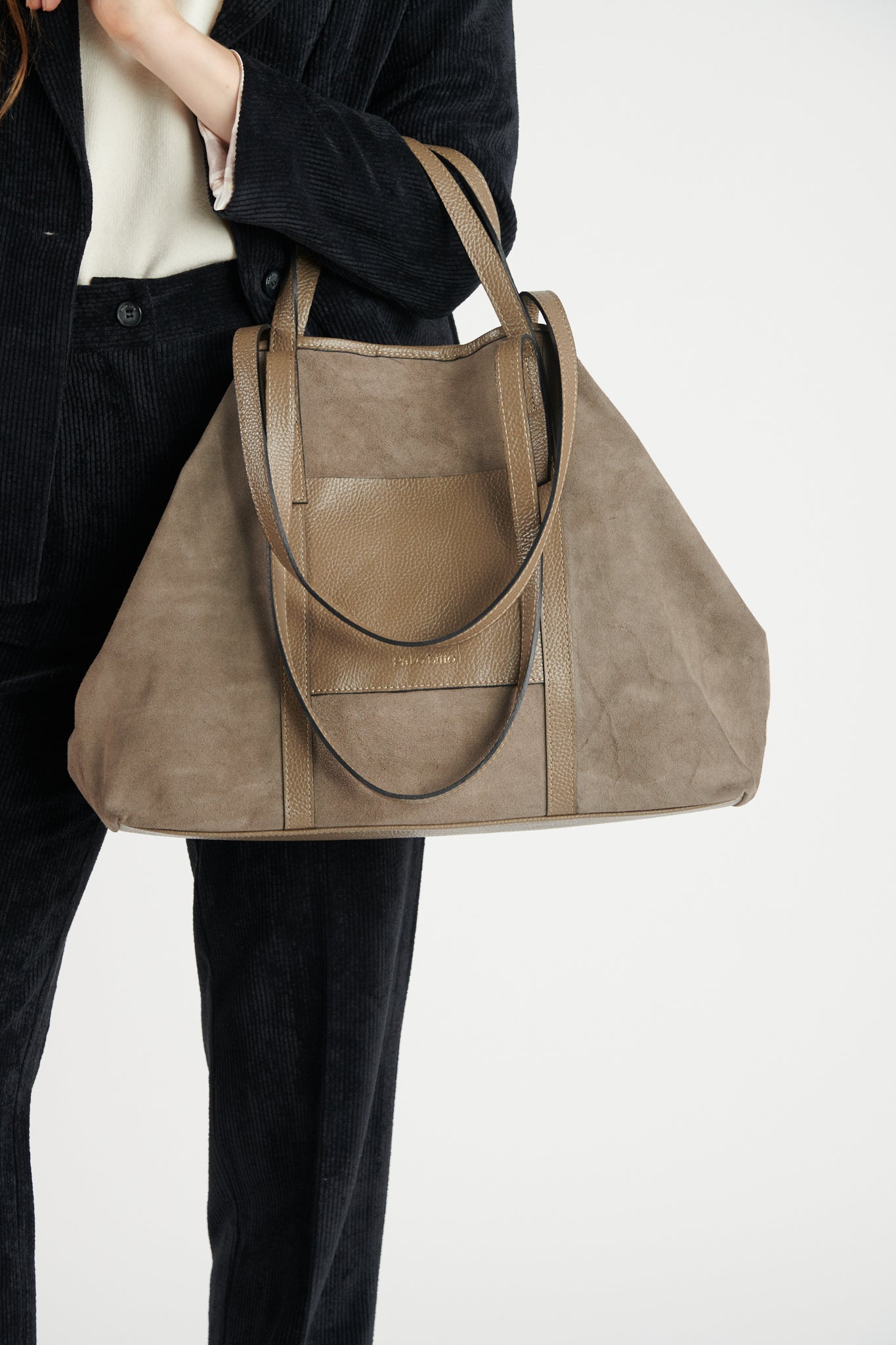 SAC CABAS ROME TAUPE