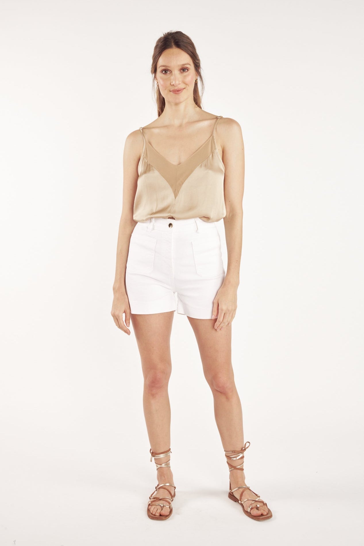 SHORT CASSIEL BLANC