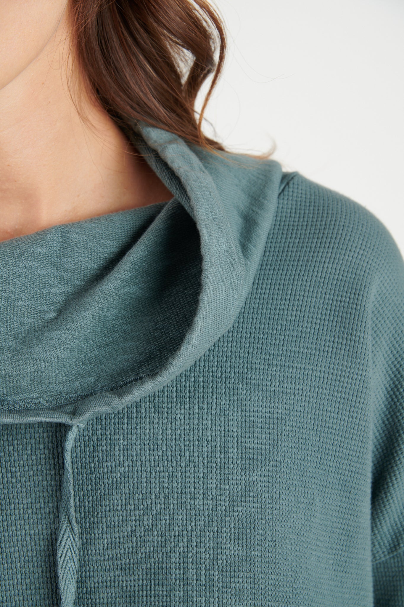 SWEAT COTON ORGANIQUE DERIN BLEU CENDRE