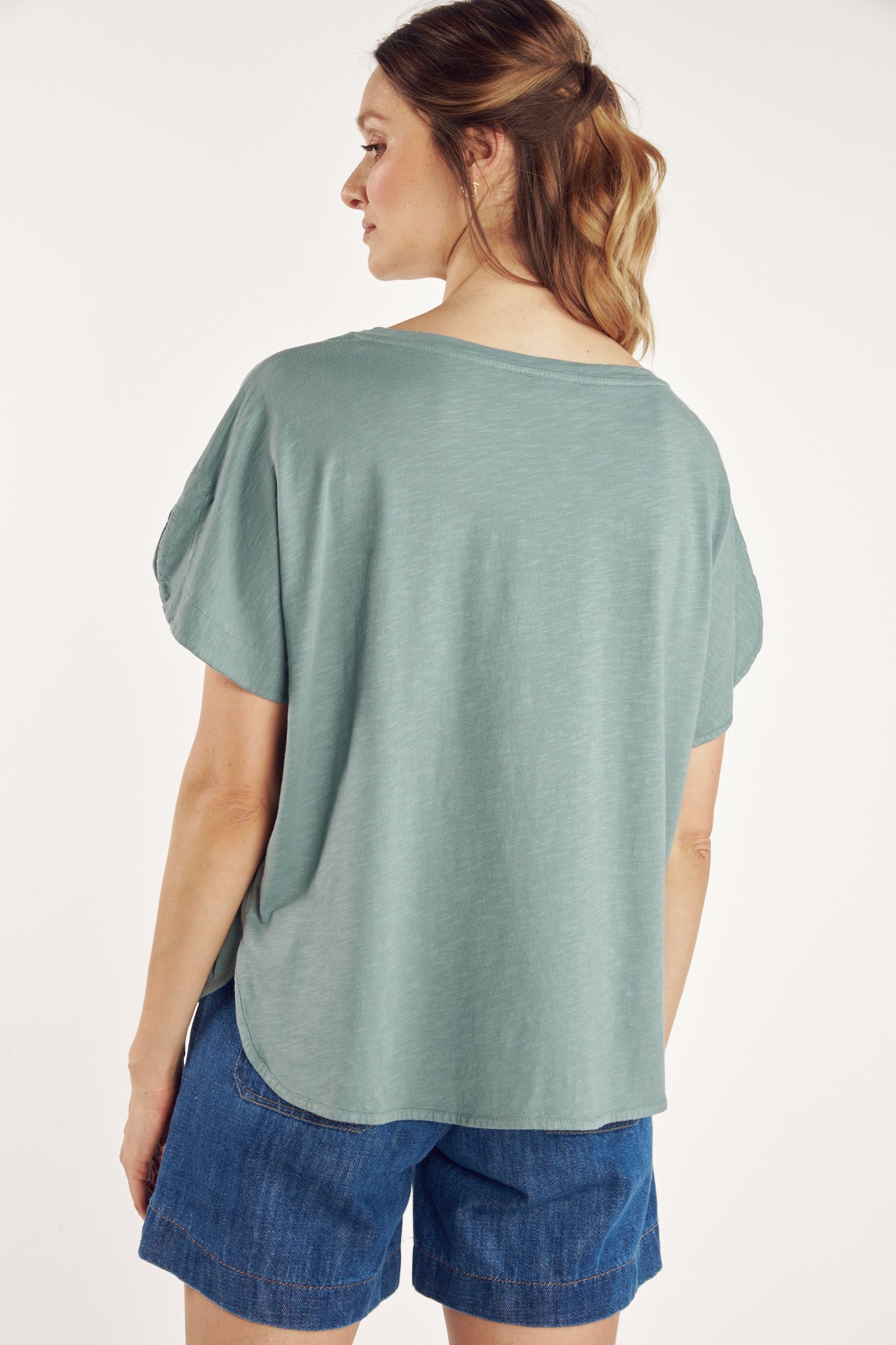 TOP COTON MODAL CYRILÈNE LAGON