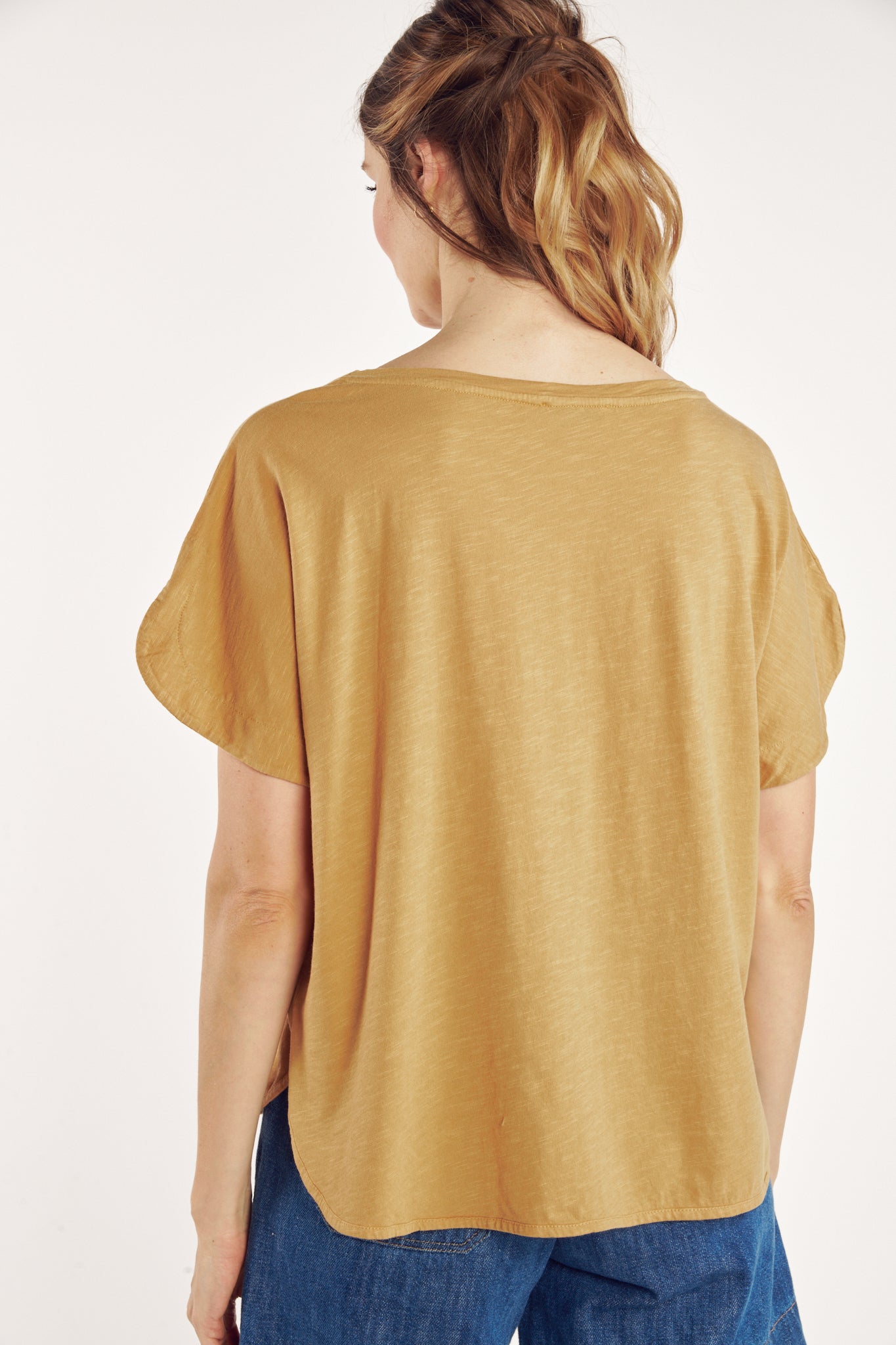 TOP COTON MODAL CYRILÈNE MIEL
