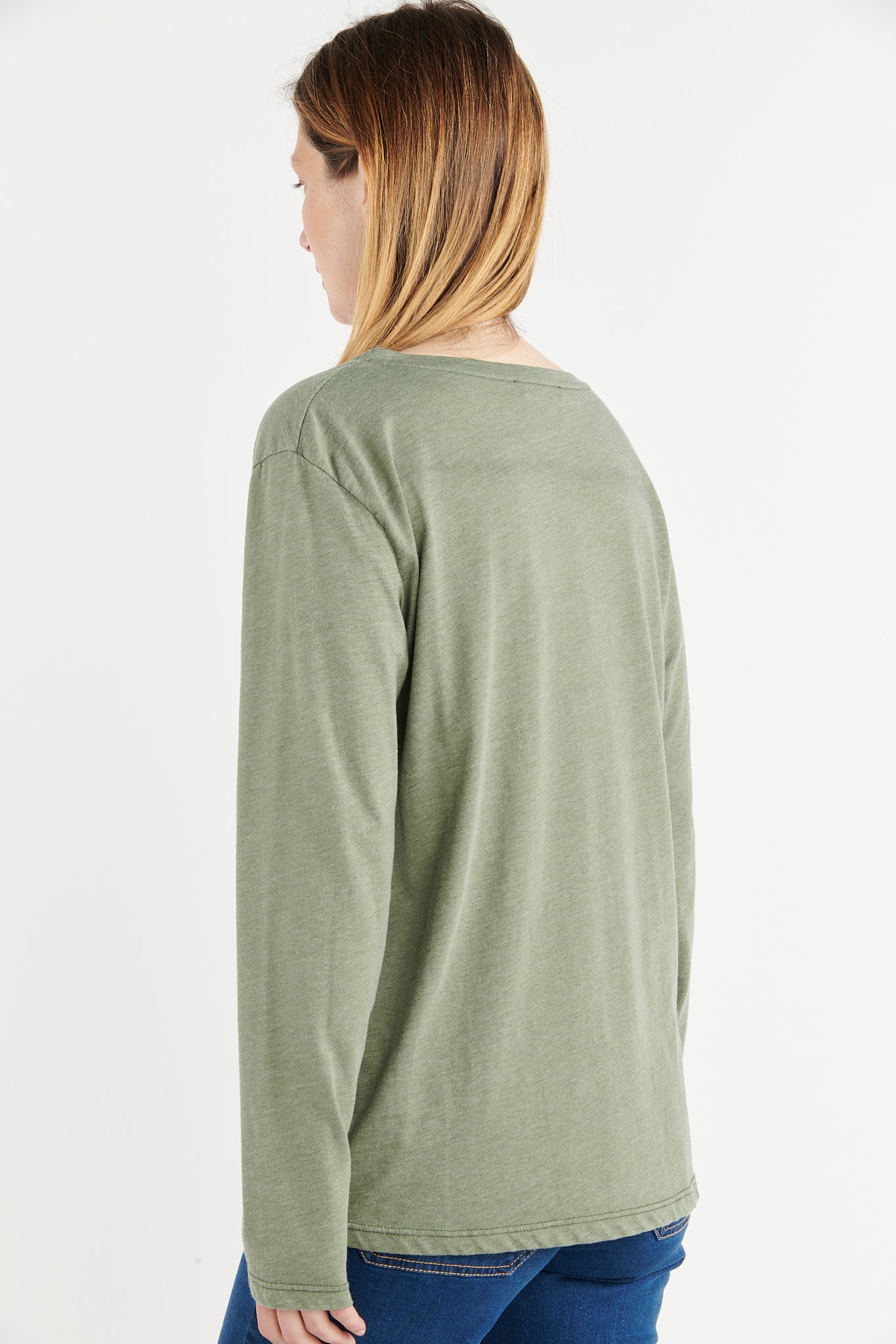 T-SHIRT COL V BARRY SAUGE