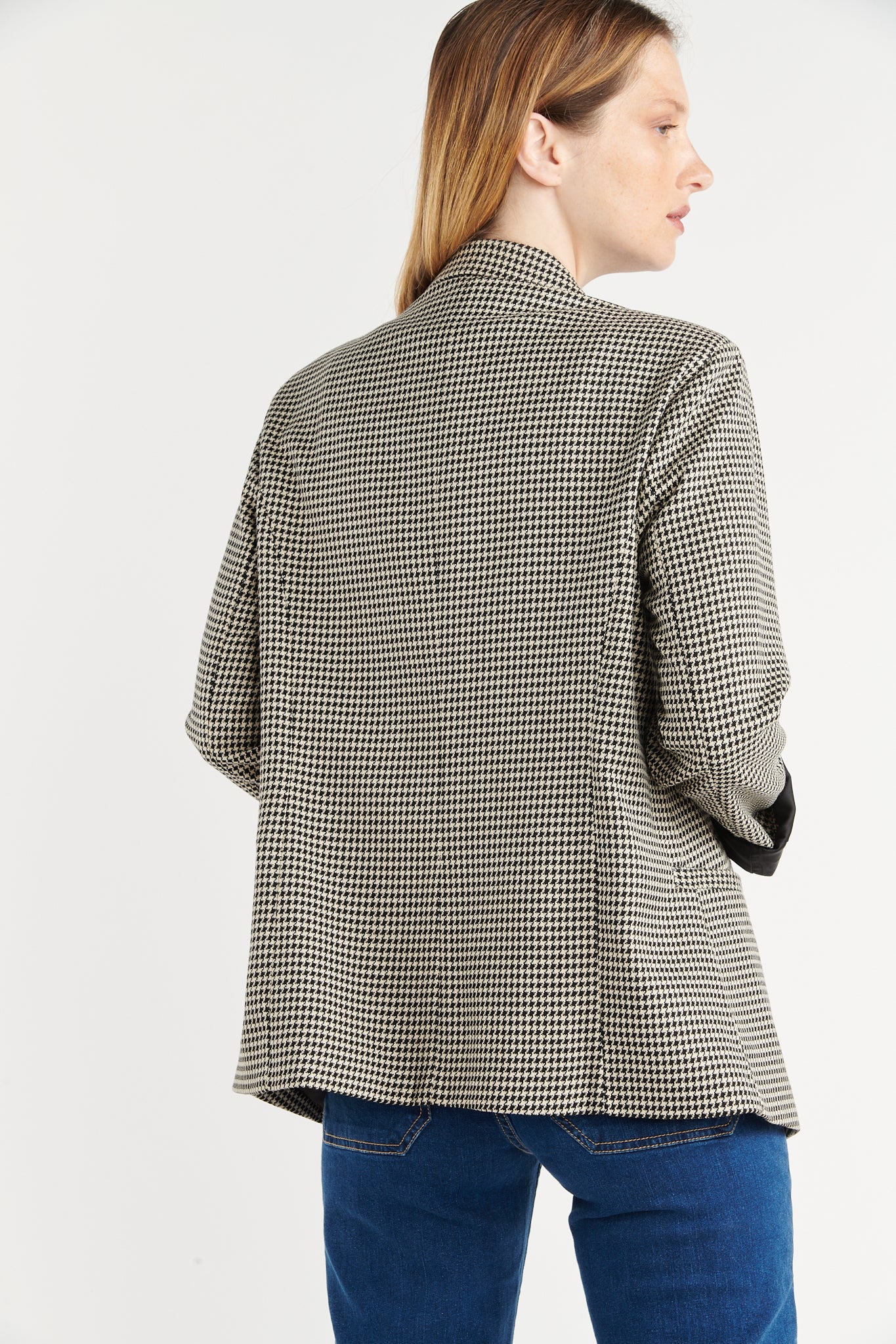 BLAZER PIED DE POULE LUREX BRITANNY