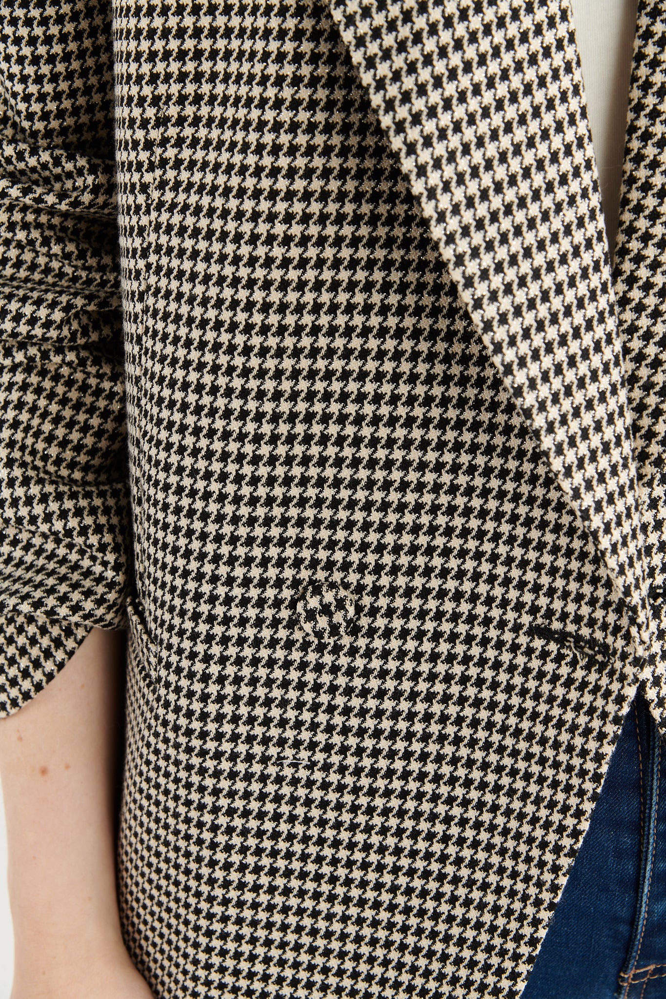 BLAZER PIED DE POULE LUREX BRITANNY