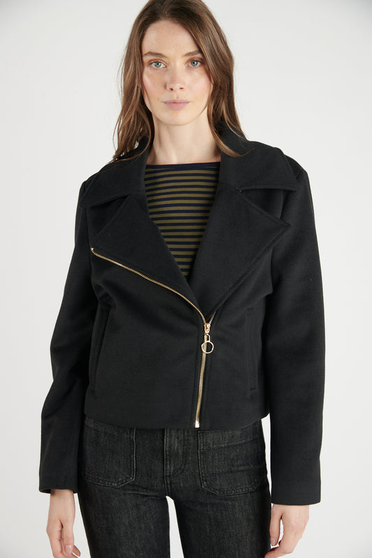 VESTE PERFECTO DIANE NOIR