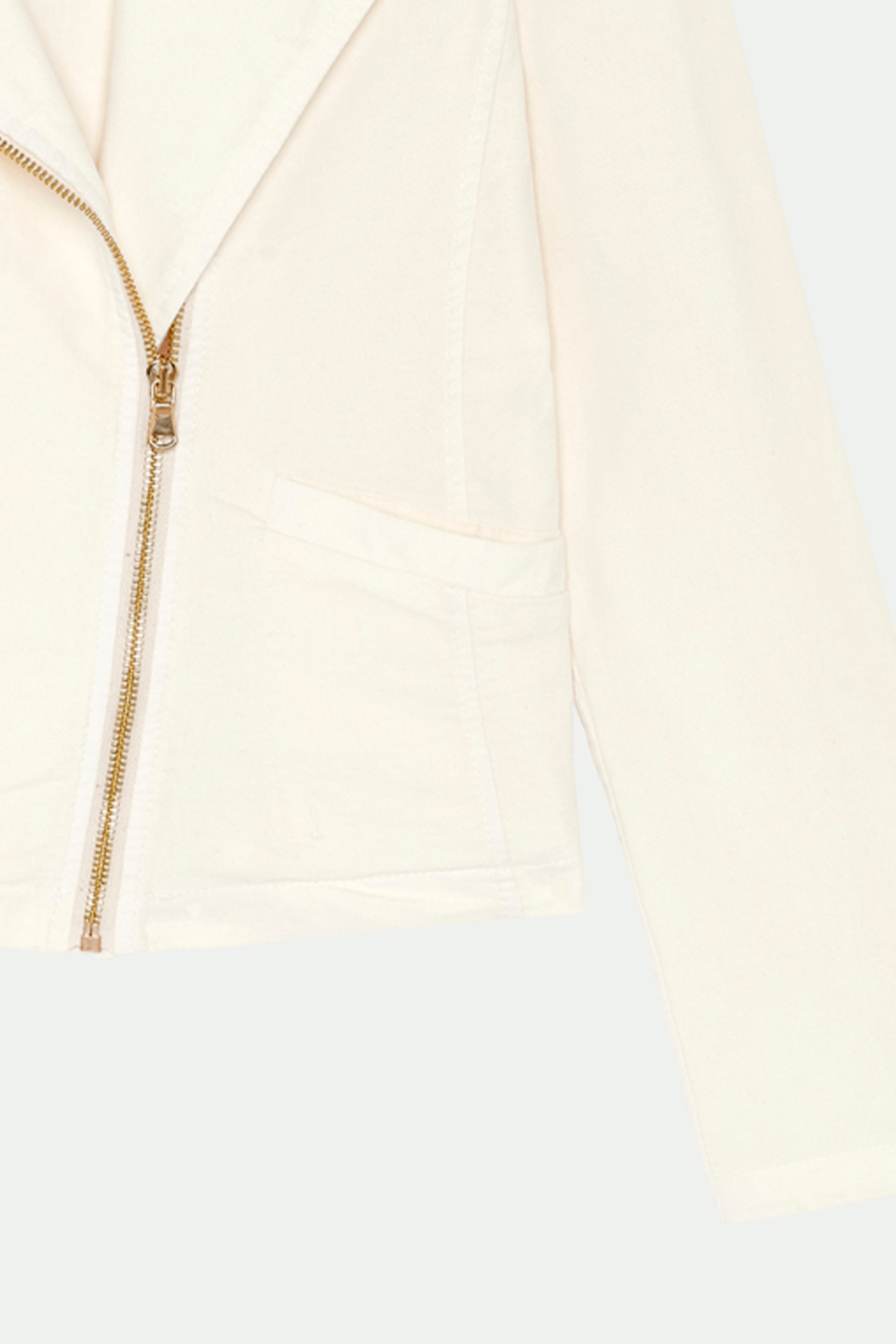 VESTE PERFECTO VELOURS BETSY NATUREL