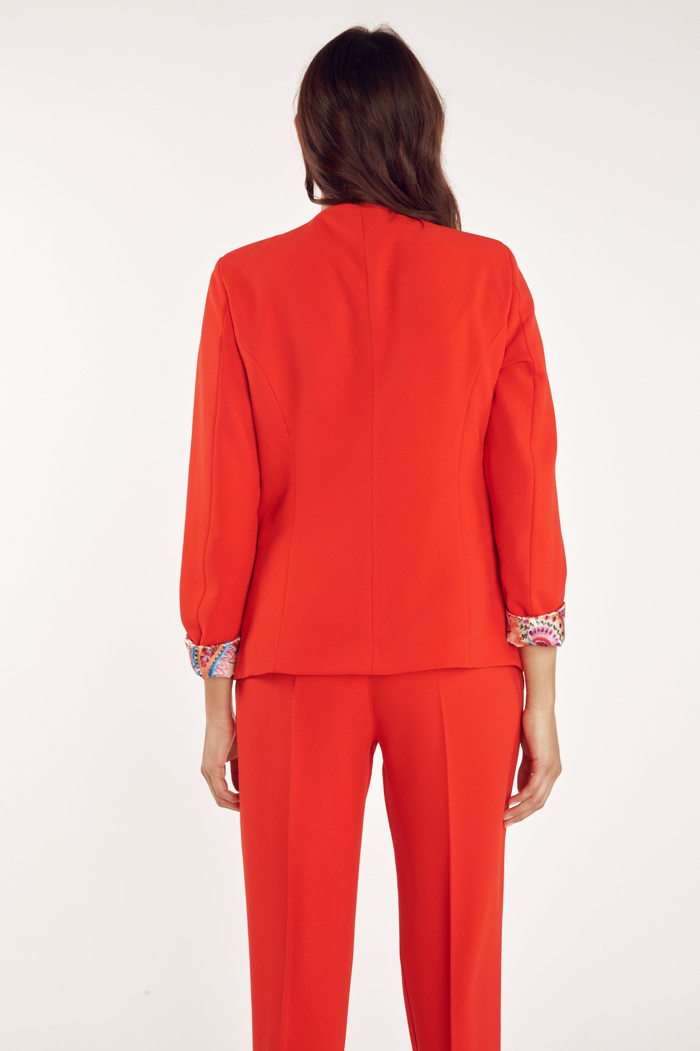 ARIEL POPPY FITTED BLAZER