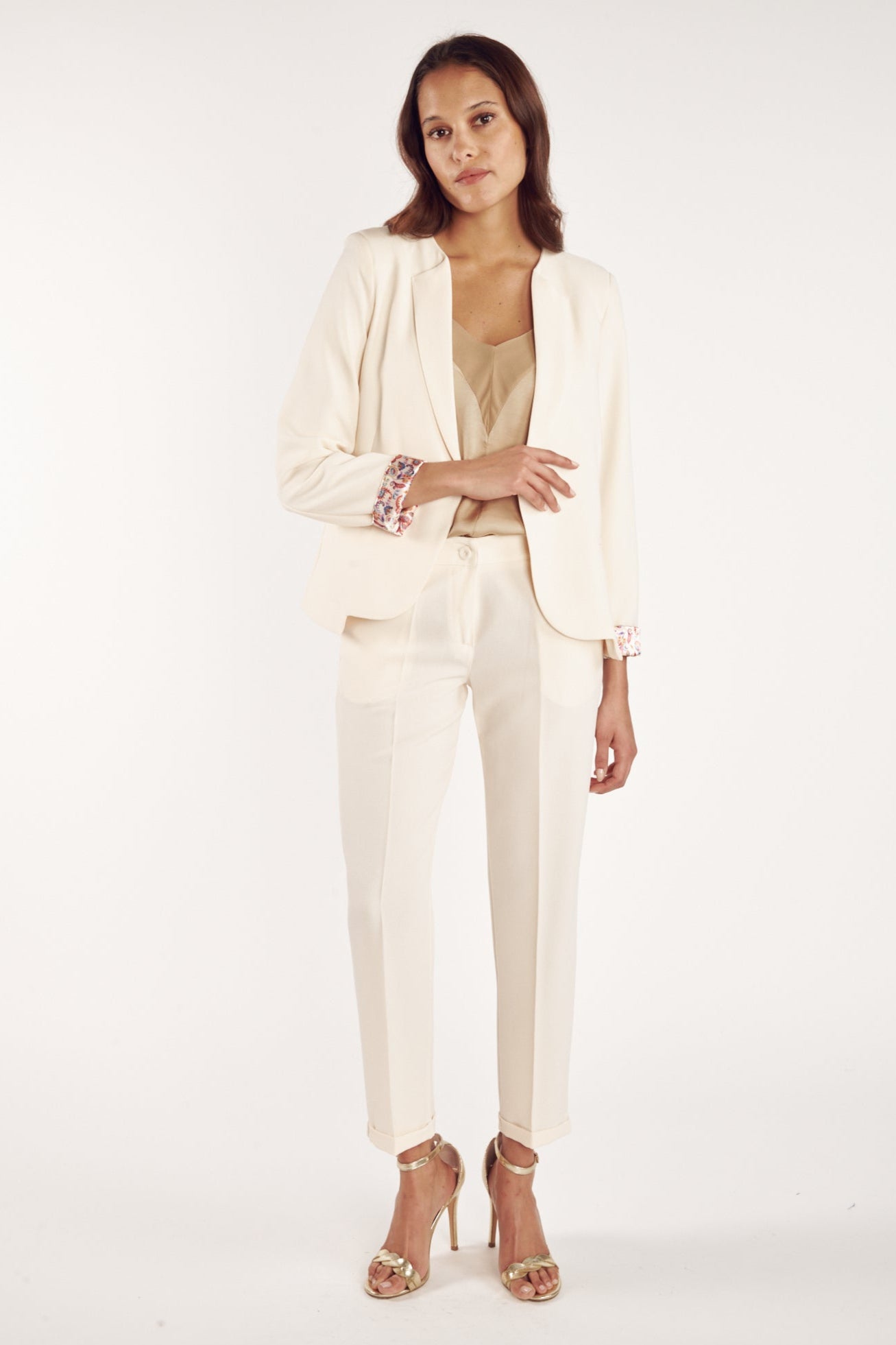 BLAZER CINTRÉ ARIANE NATUREL